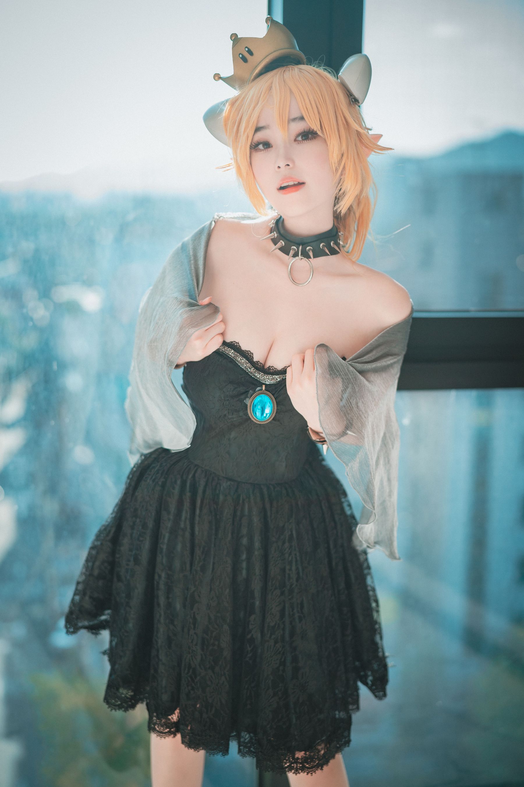 BamBi - Halloween with Bowsette 写真套图-图18