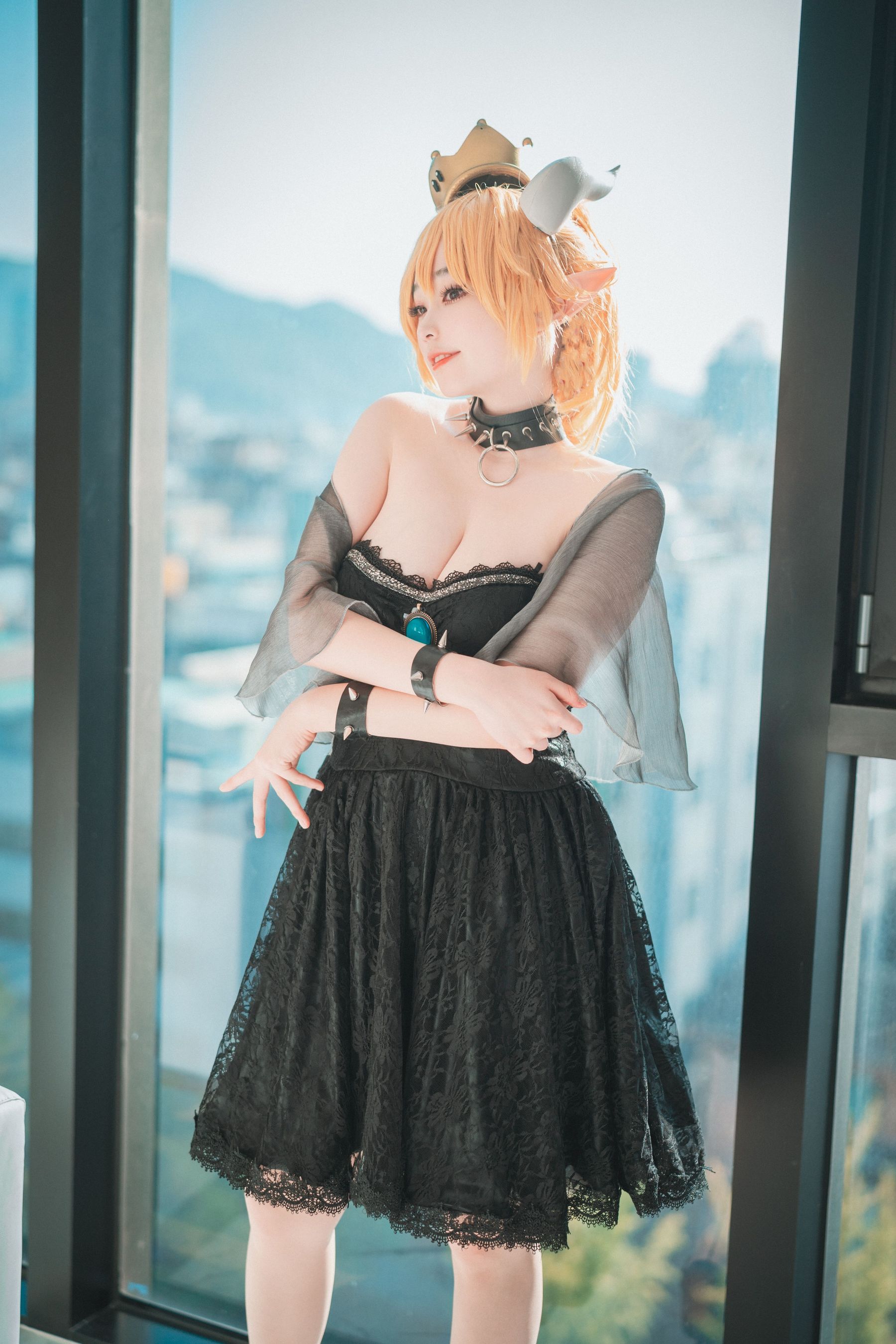 BamBi - Halloween with Bowsette 写真套图-图21