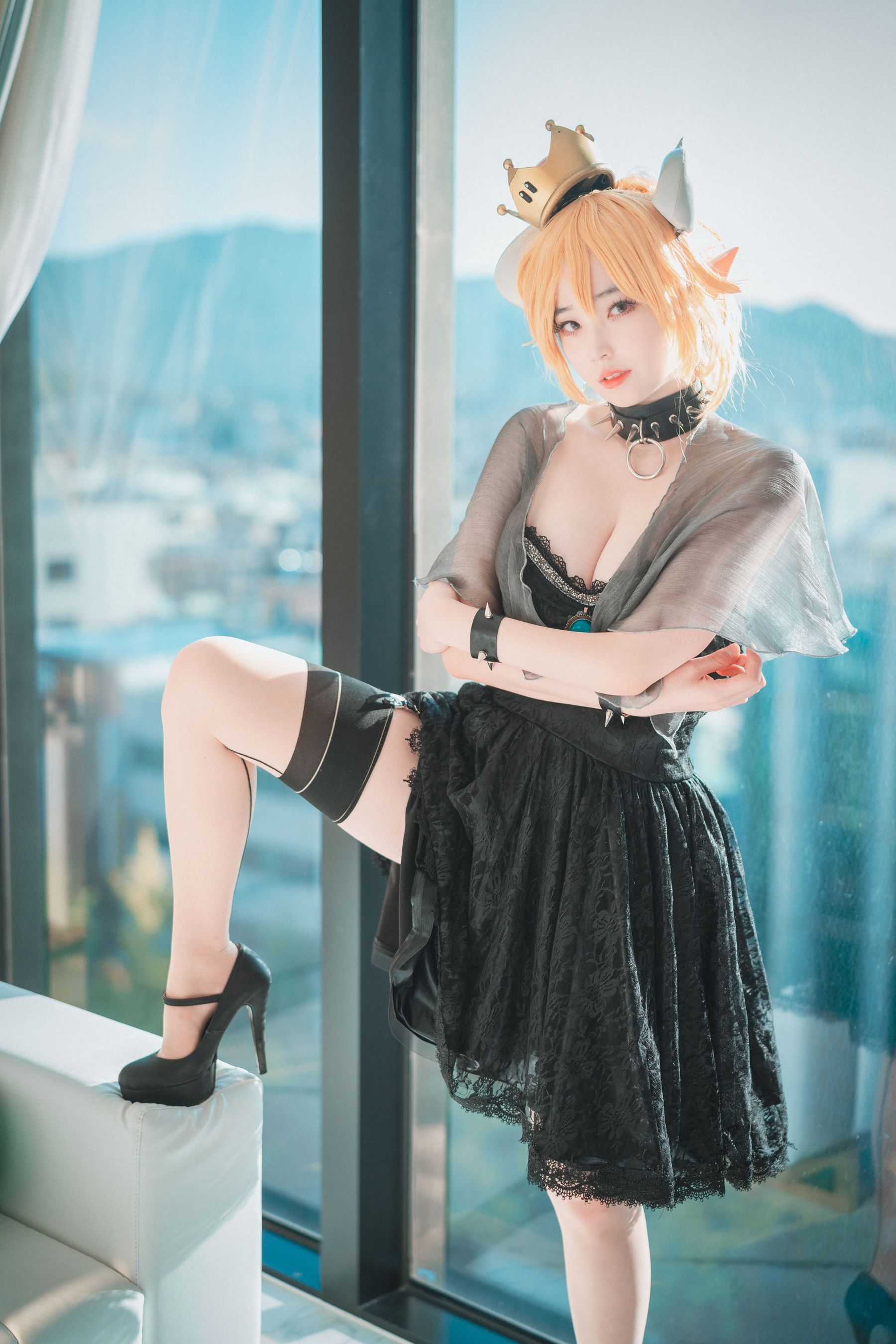 BamBi - Halloween with Bowsette 写真套图-图23