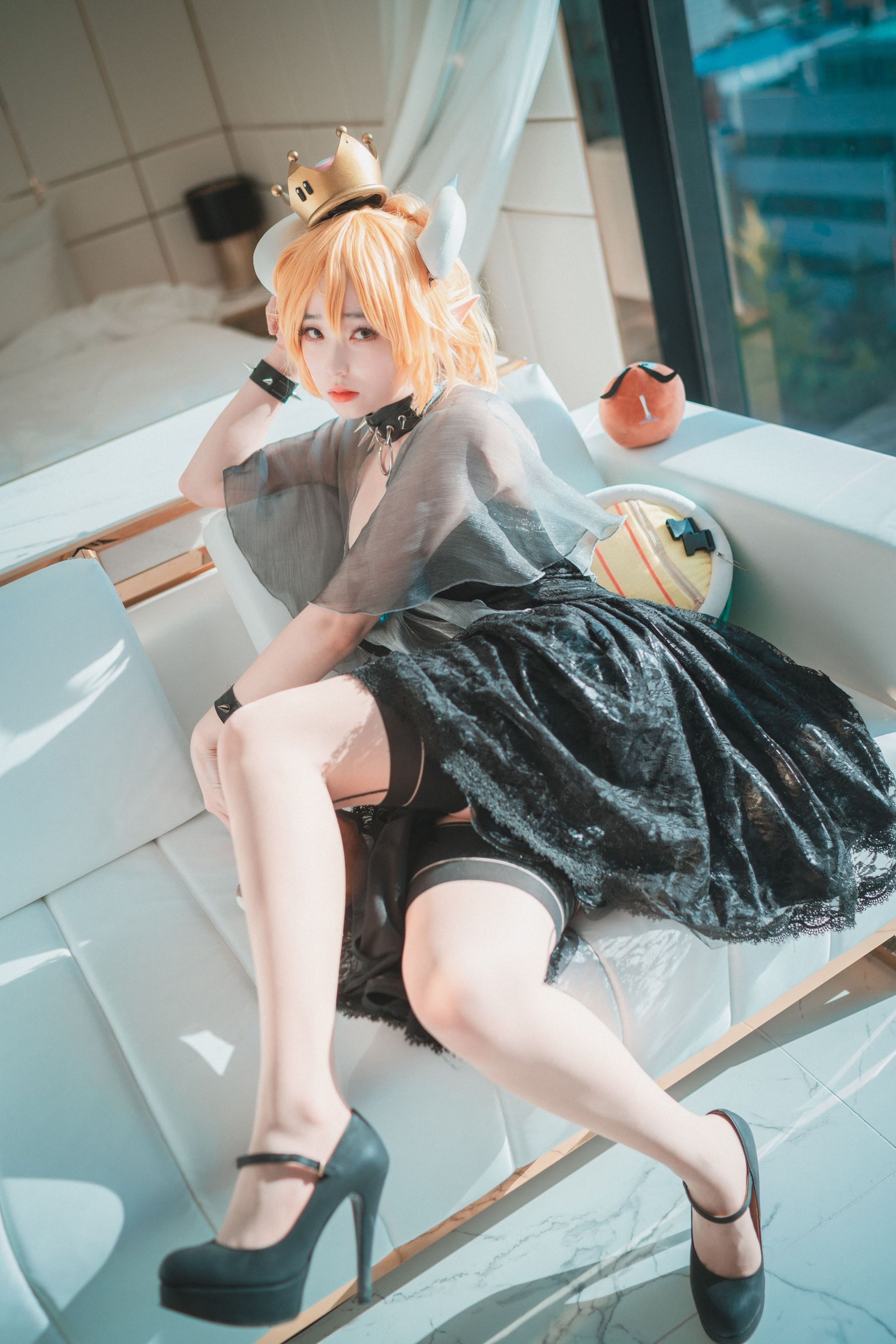 BamBi - Halloween with Bowsette 写真套图-图24