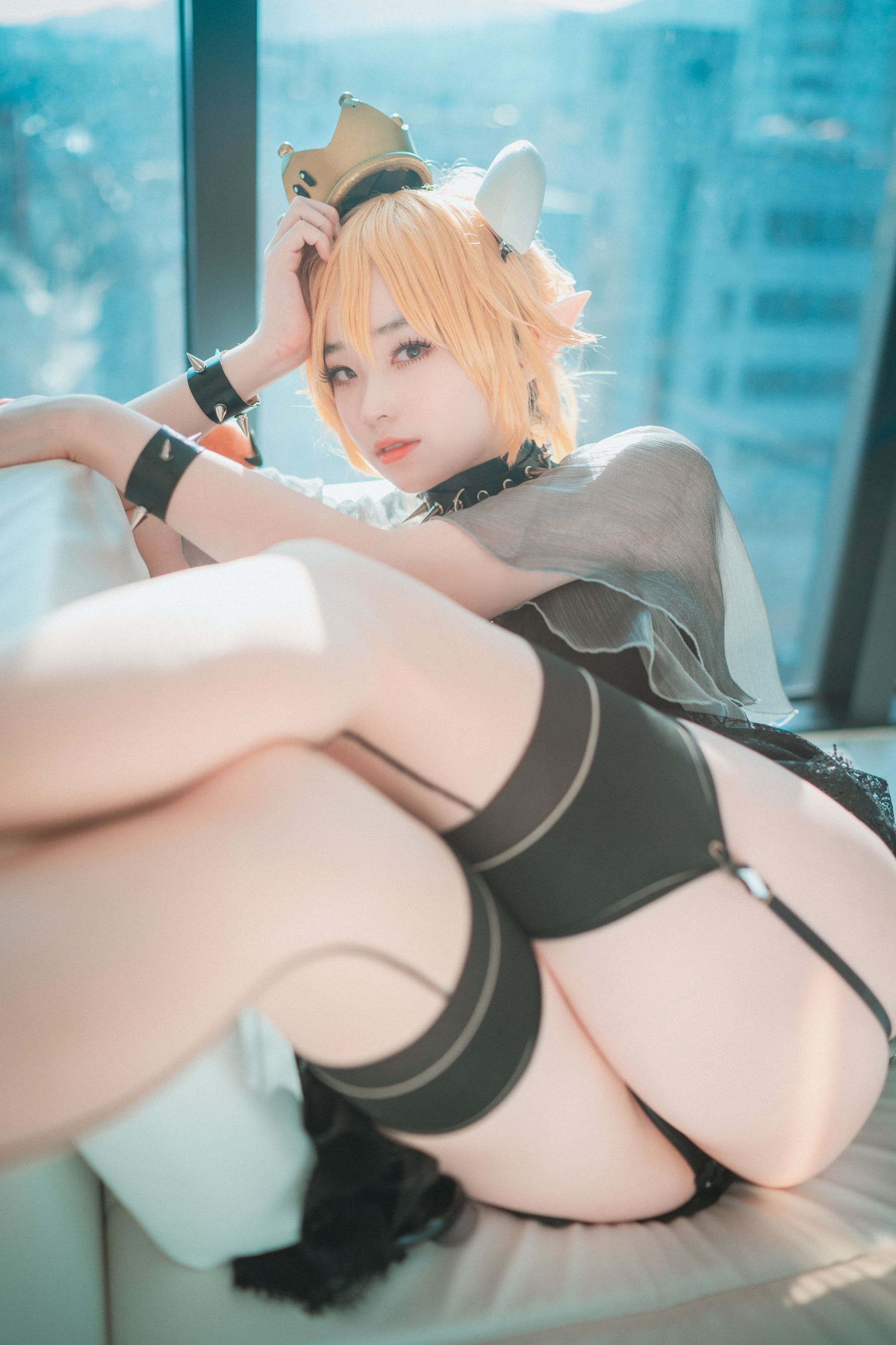 BamBi - Halloween with Bowsette 写真套图-图27