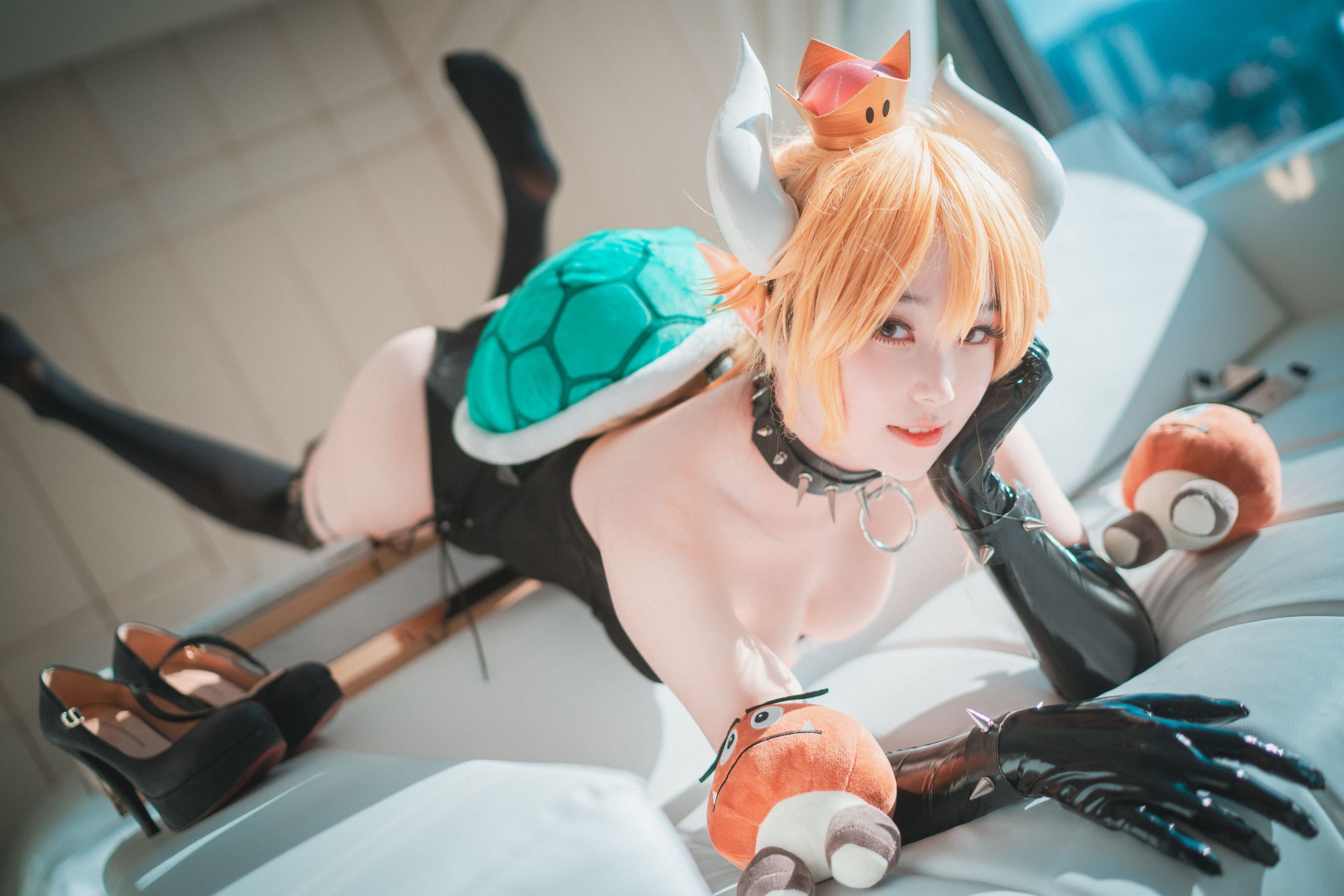 BamBi - Halloween with Bowsette 写真套图-图35