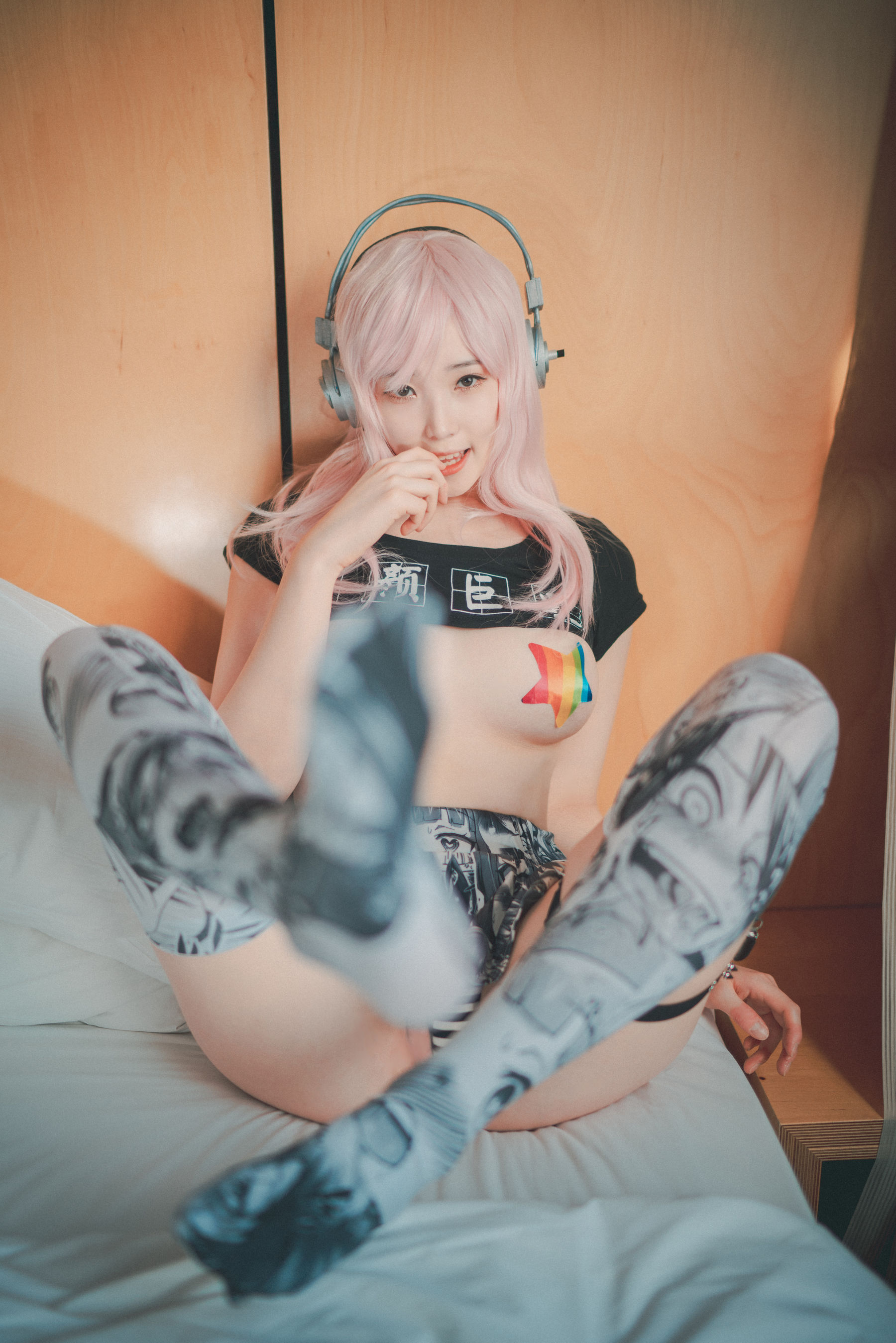 BamBi - Sonico w Micro-top 写真套图-图11
