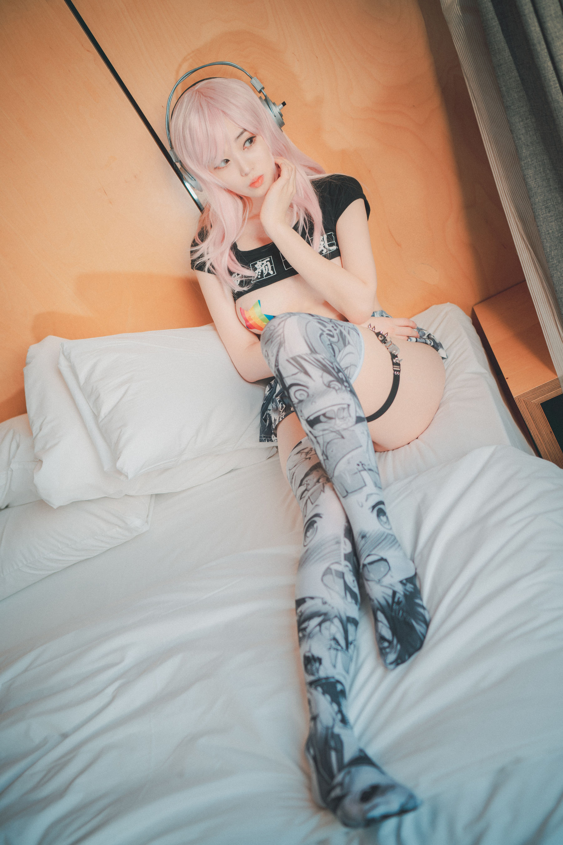 BamBi - Sonico w Micro-top 写真套图-图13