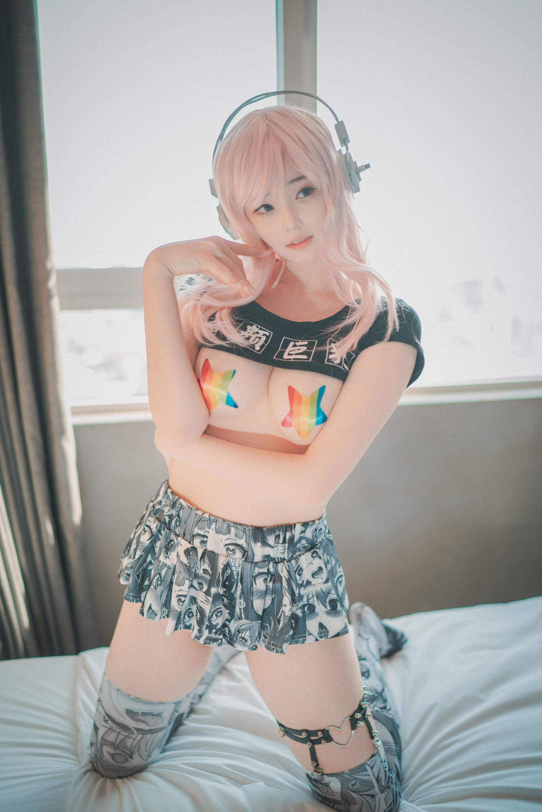BamBi - Sonico w Micro-top 写真套图-图4