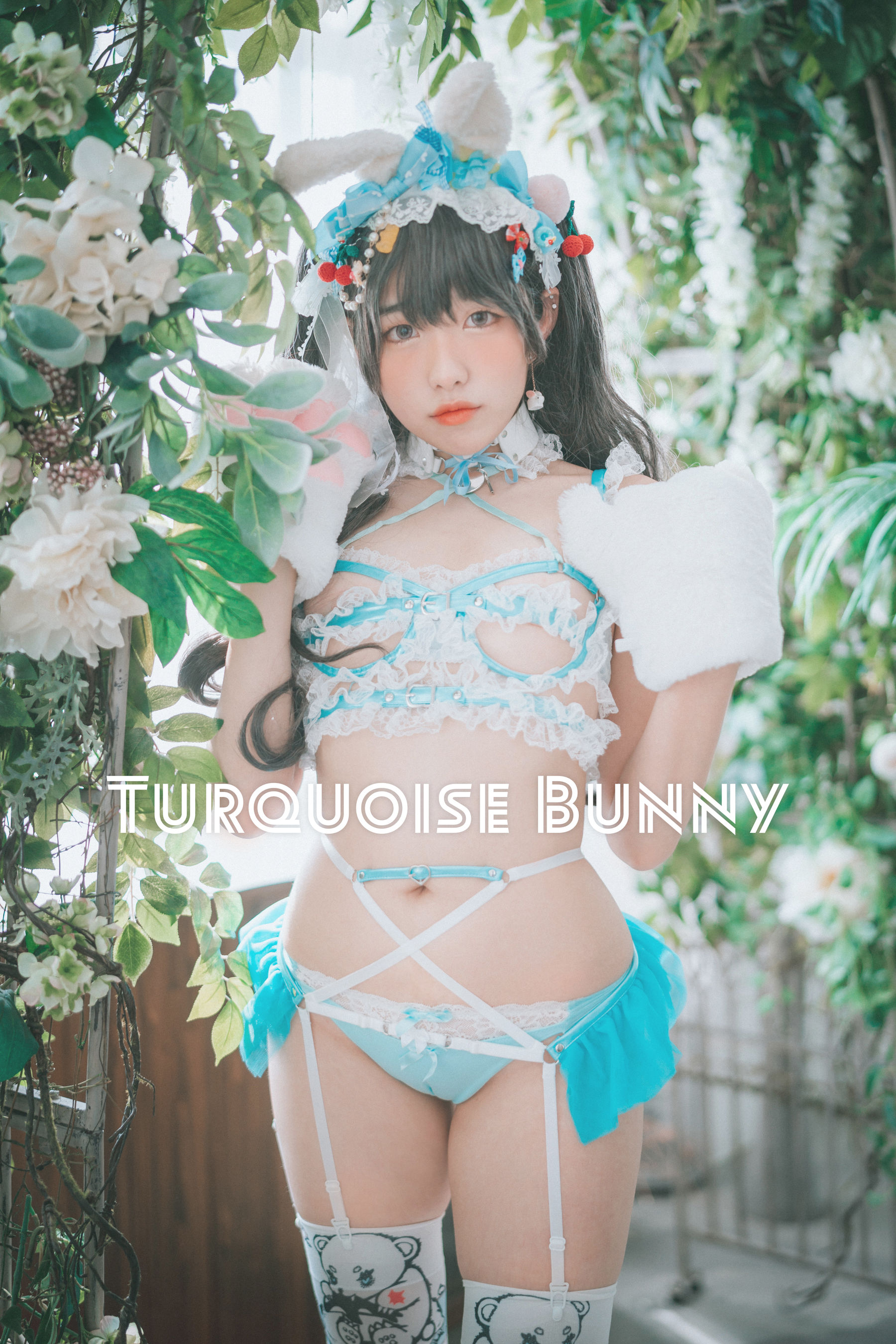 Sonson - Turquoise Bunny 写真套图-图0
