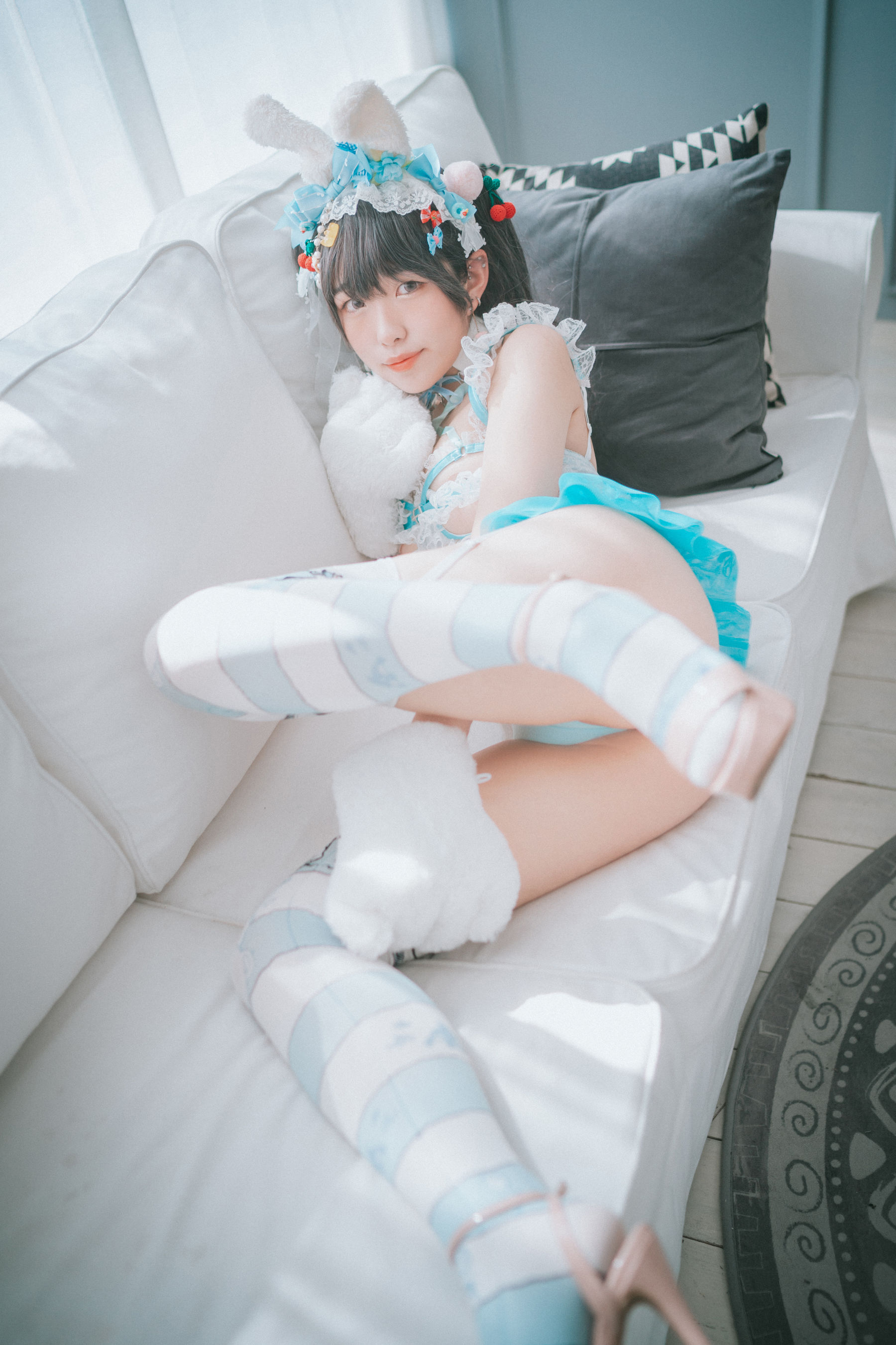 Sonson - Turquoise Bunny 写真套图-图18