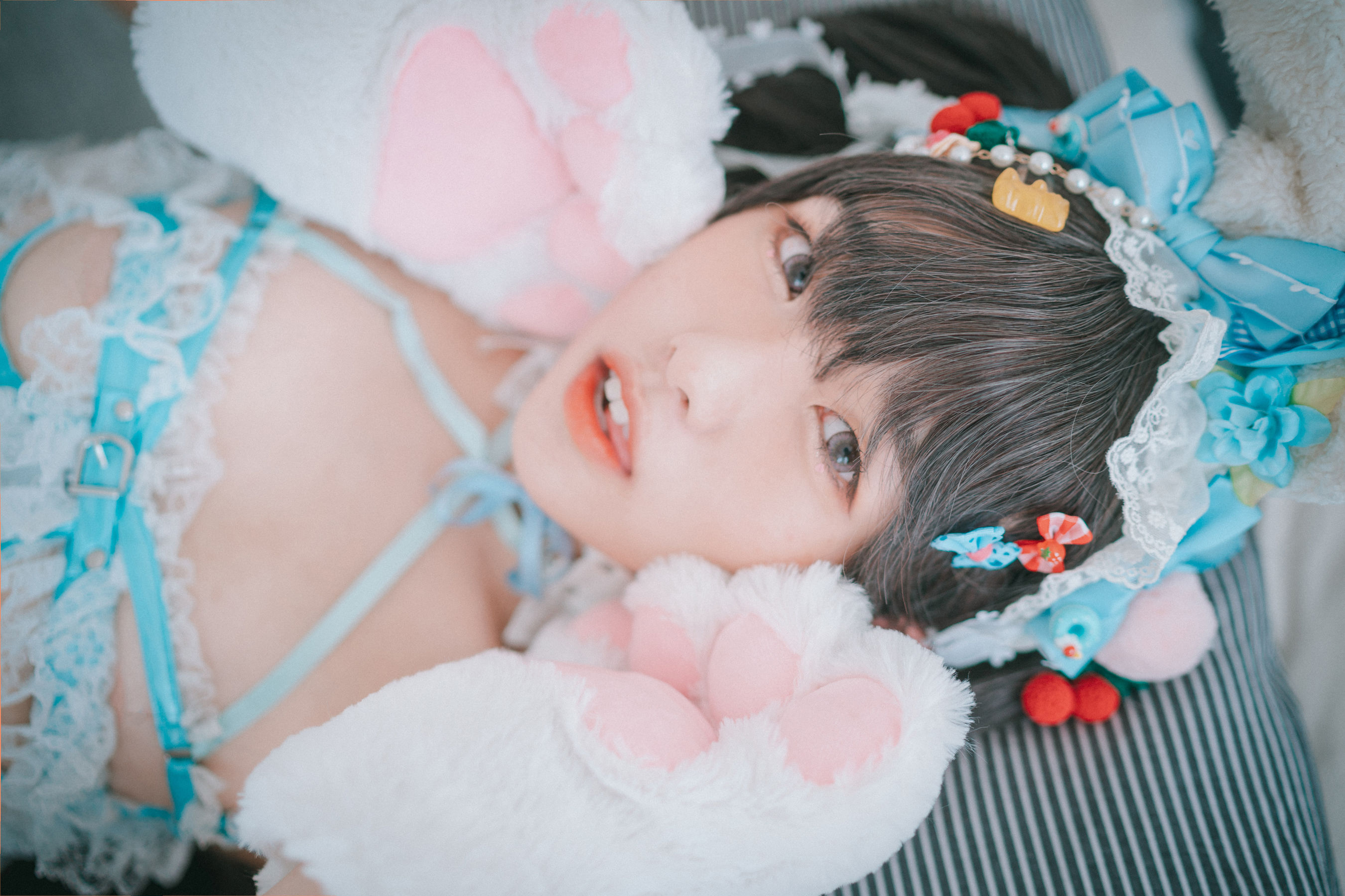 Sonson - Turquoise Bunny 写真套图-图23