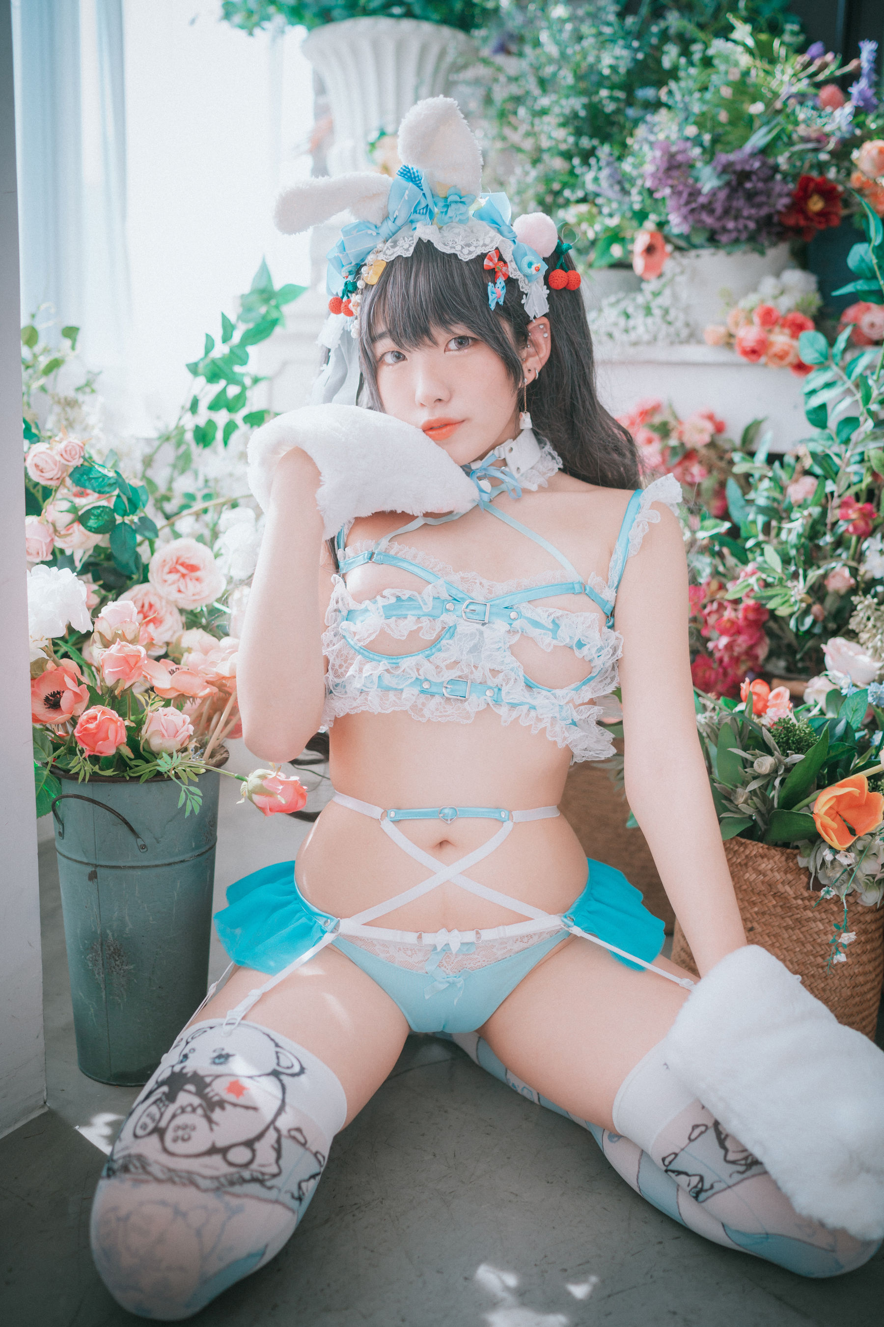 Sonson - Turquoise Bunny 写真套图-图28