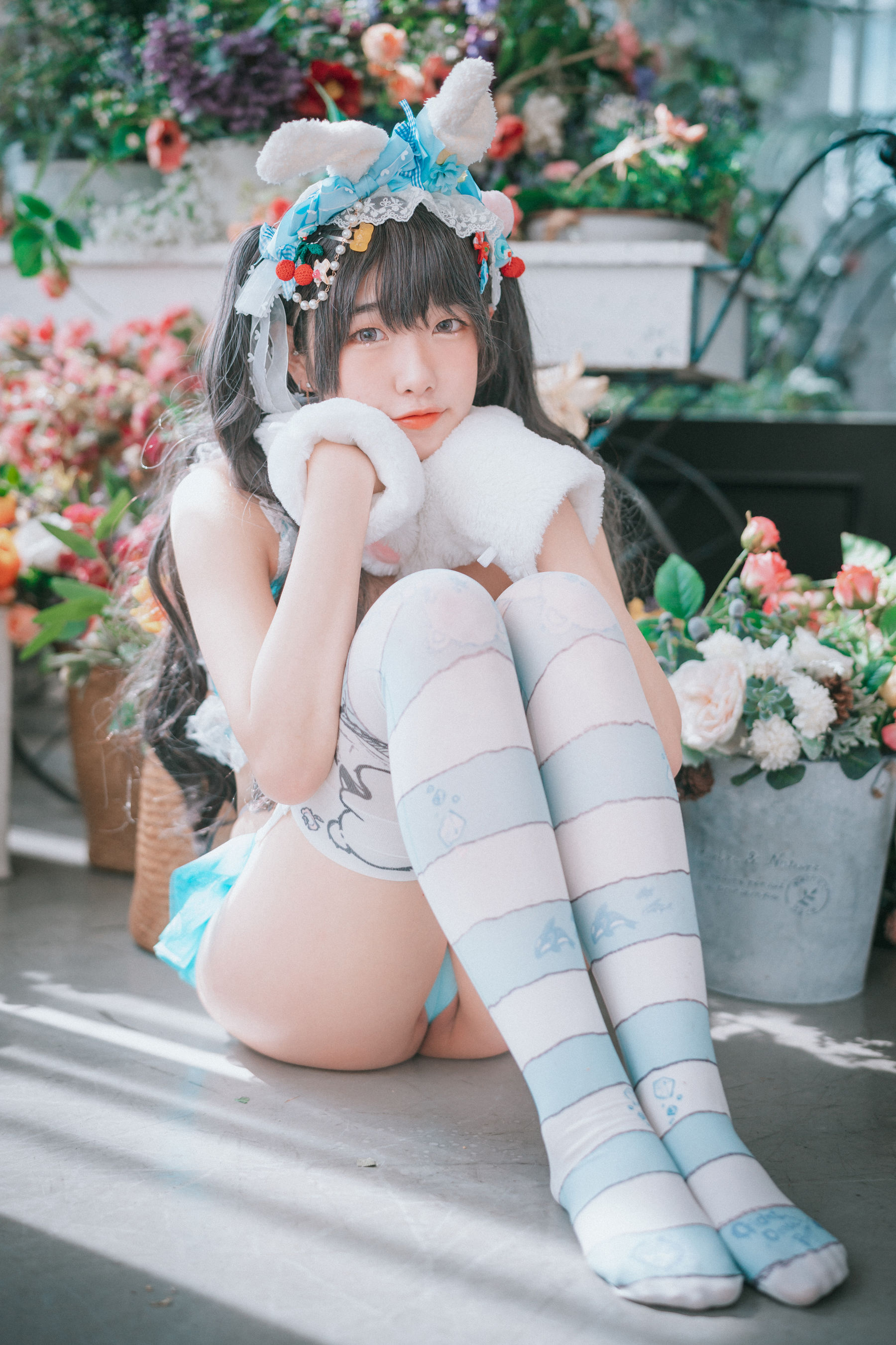Sonson - Turquoise Bunny 写真套图-图29