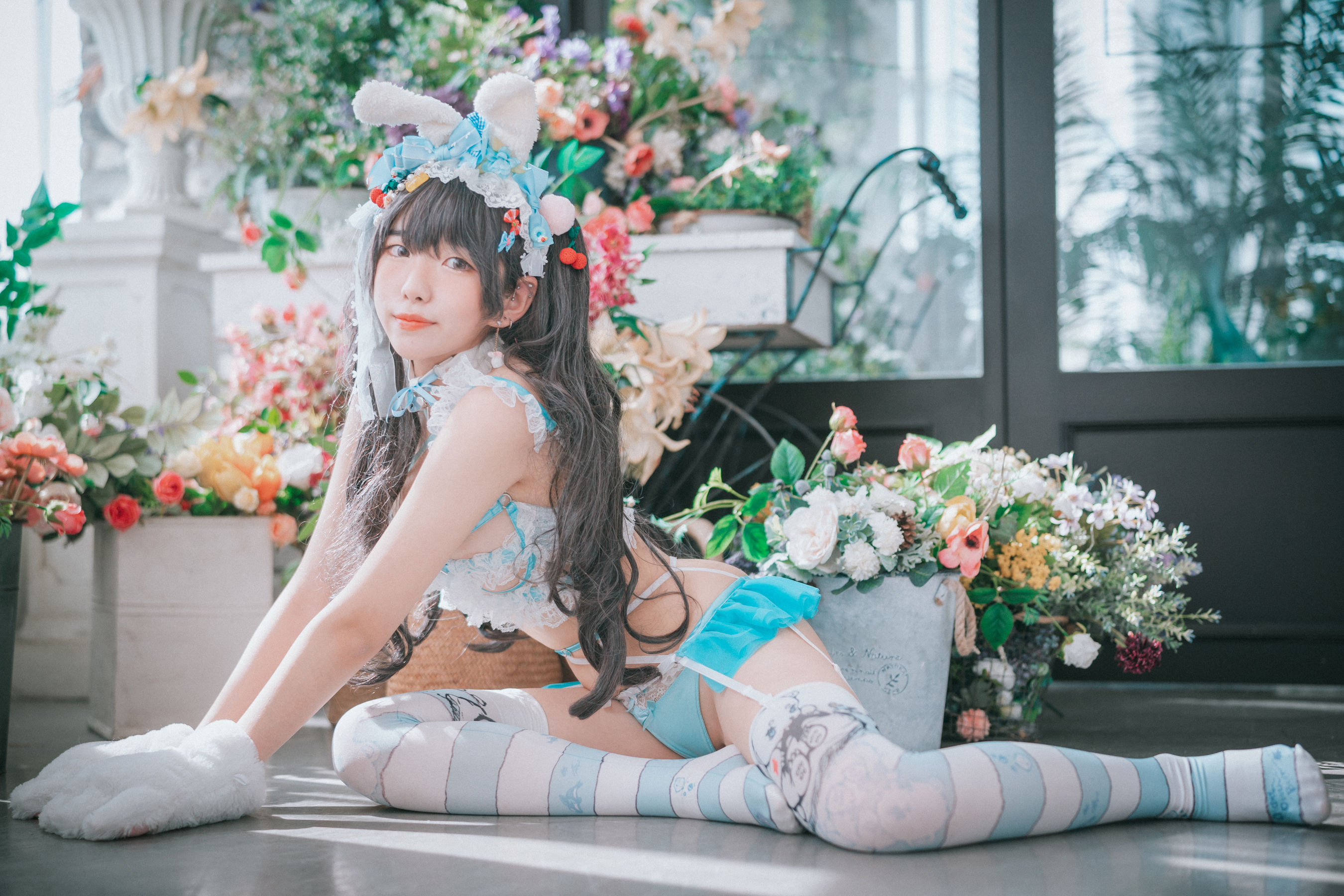 Sonson - Turquoise Bunny 写真套图-图30