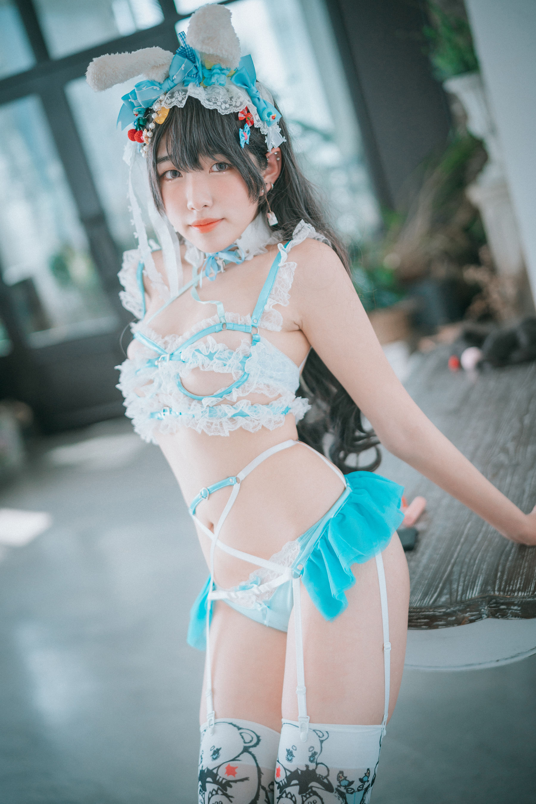 Sonson - Turquoise Bunny 写真套图-图47