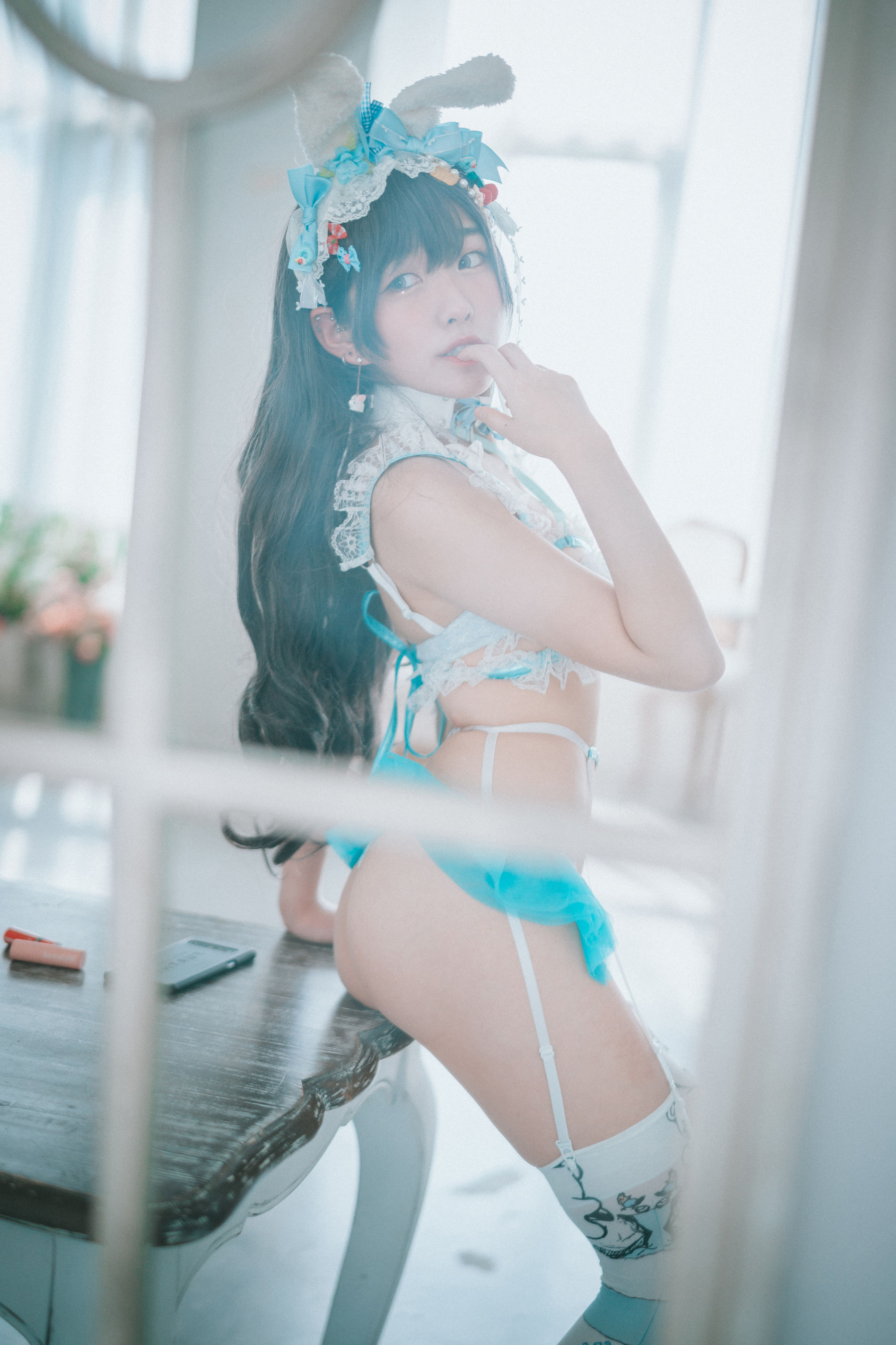 Sonson - Turquoise Bunny 写真套图-图48