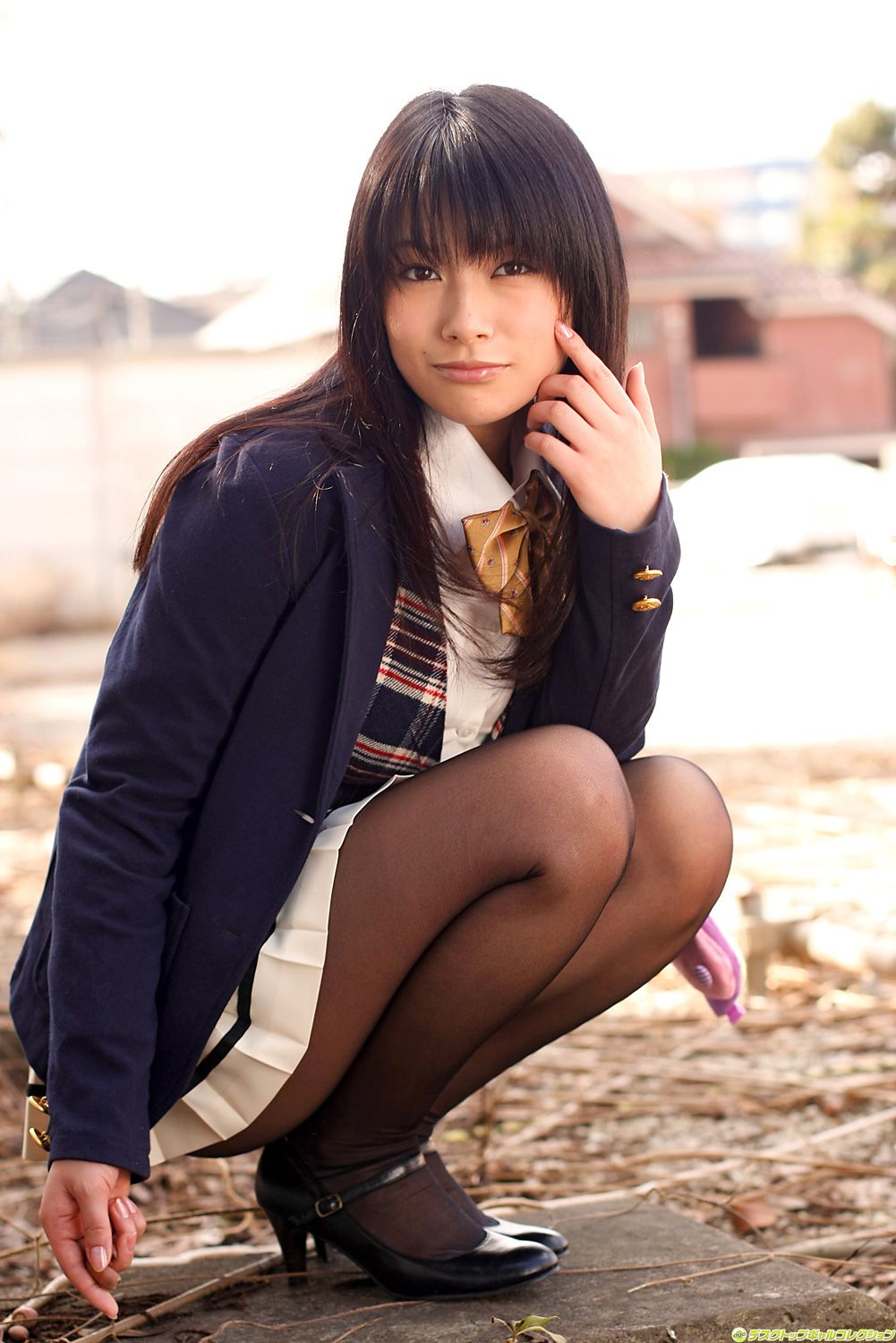 NO.820 Megumi Haruno 春野恵 制服美少女天国-图15