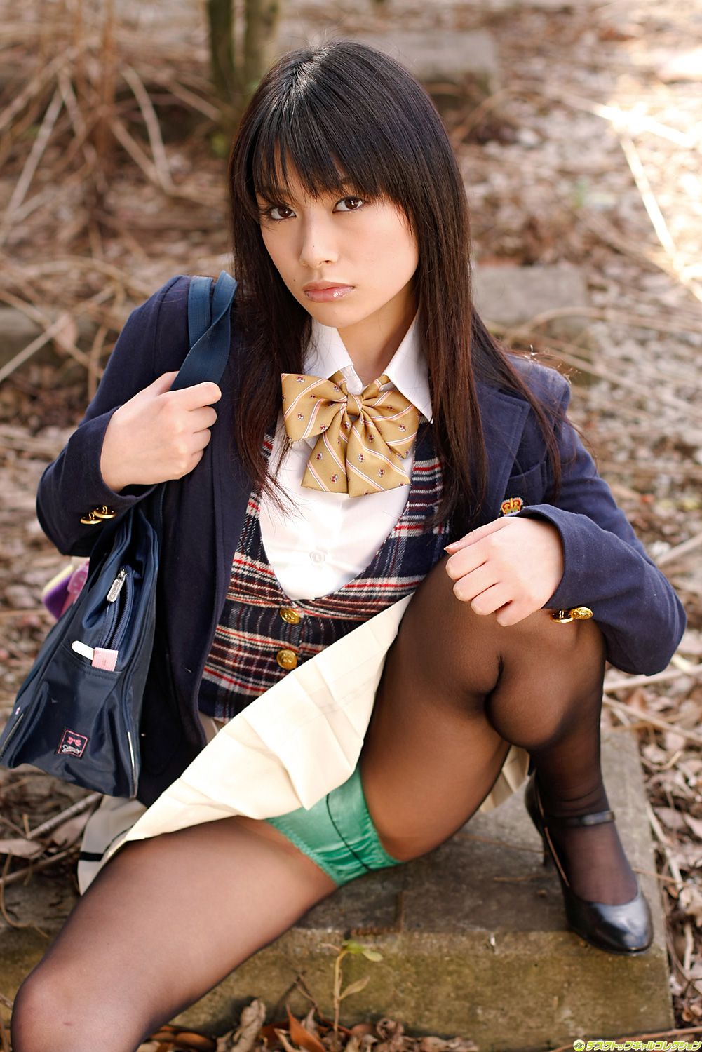 NO.820 Megumi Haruno 春野恵 制服美少女天国-图18