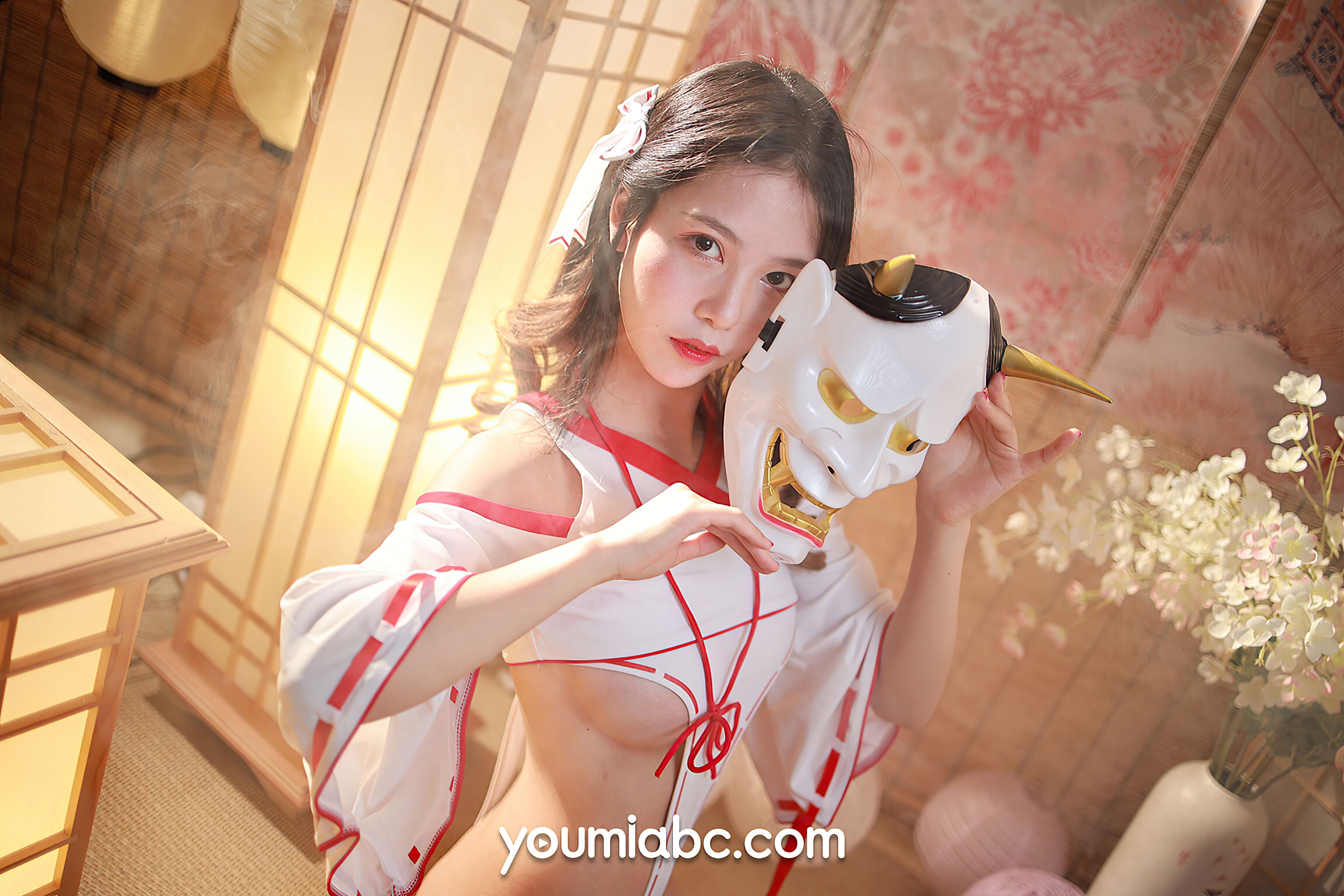 抖娘利世 - 侍奉神明的少女-图25