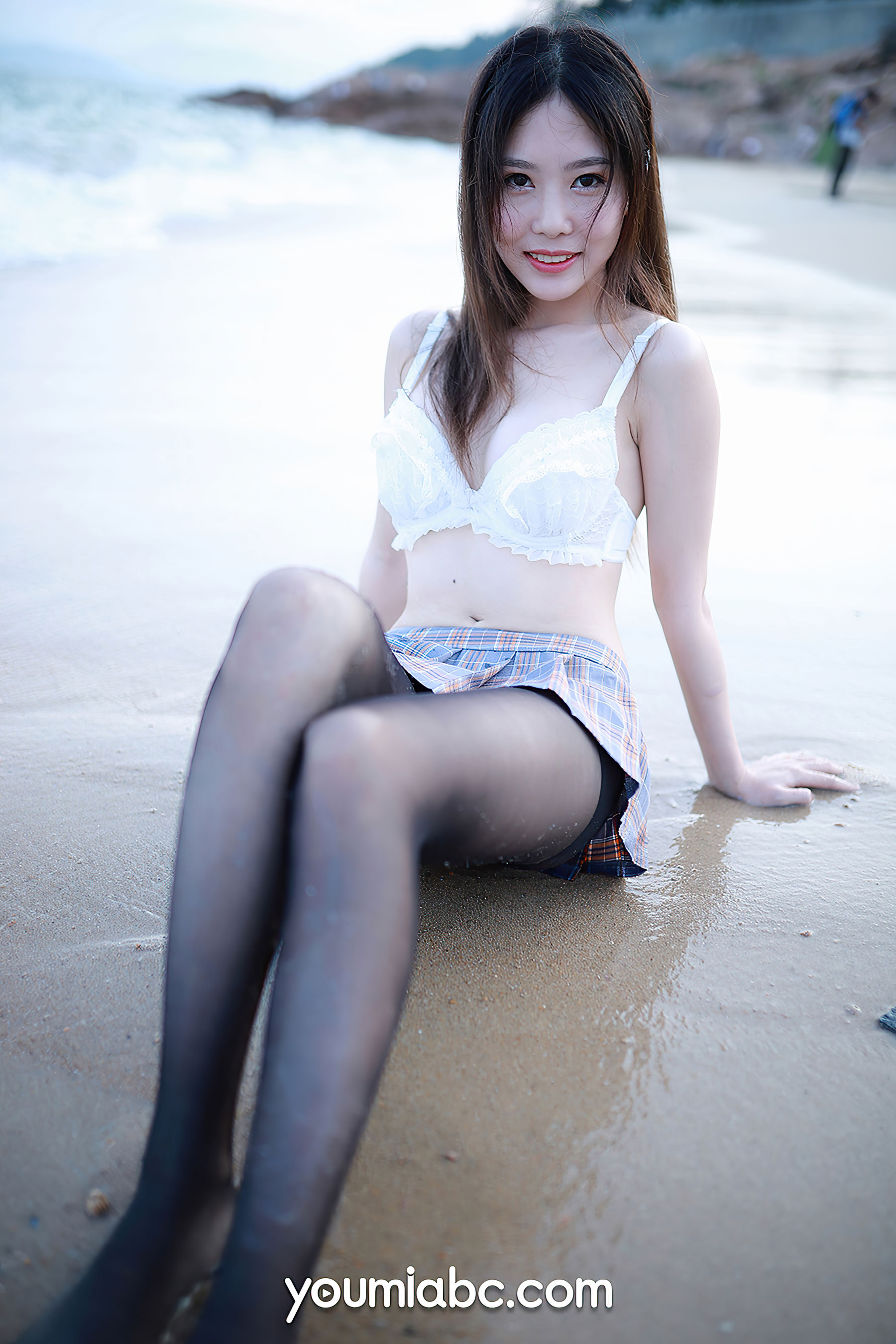 抖娘利世 - 黑丝海域-图3