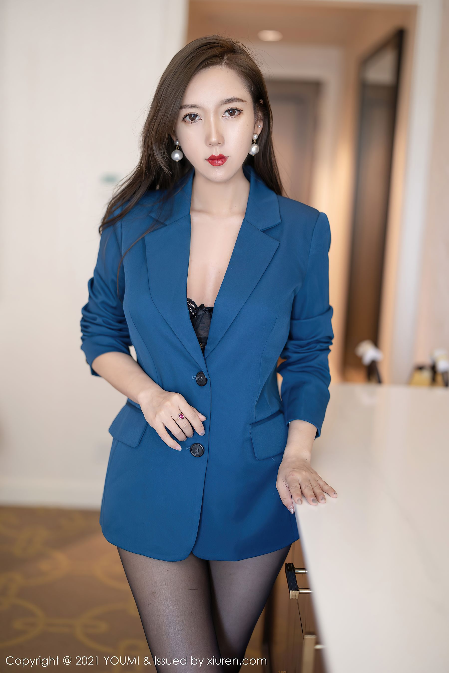 Vol.643 艾静香 - 魅惑的精致镂空内依-图0