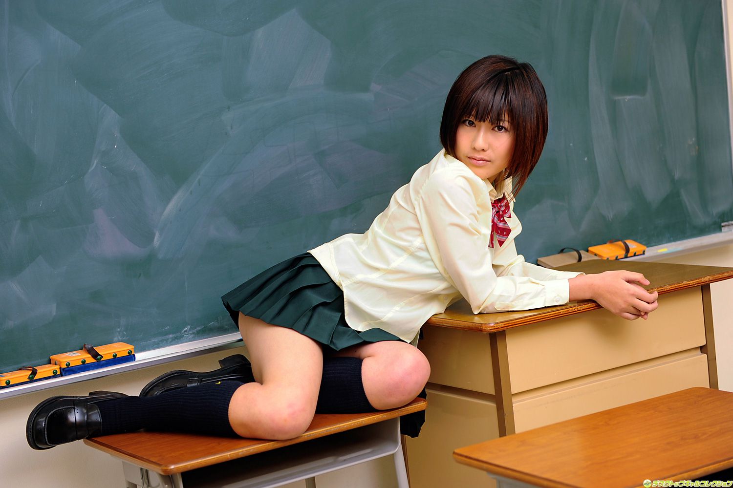 NO.849 Ruika Motojima 本島ルイカ 制服美少女天國-图28