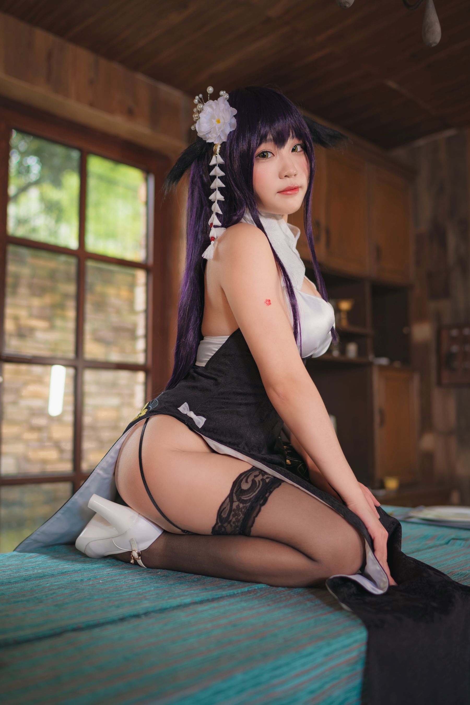 动漫博主Mime弥美 - 碧蓝航线 吾妻 旗袍-图0