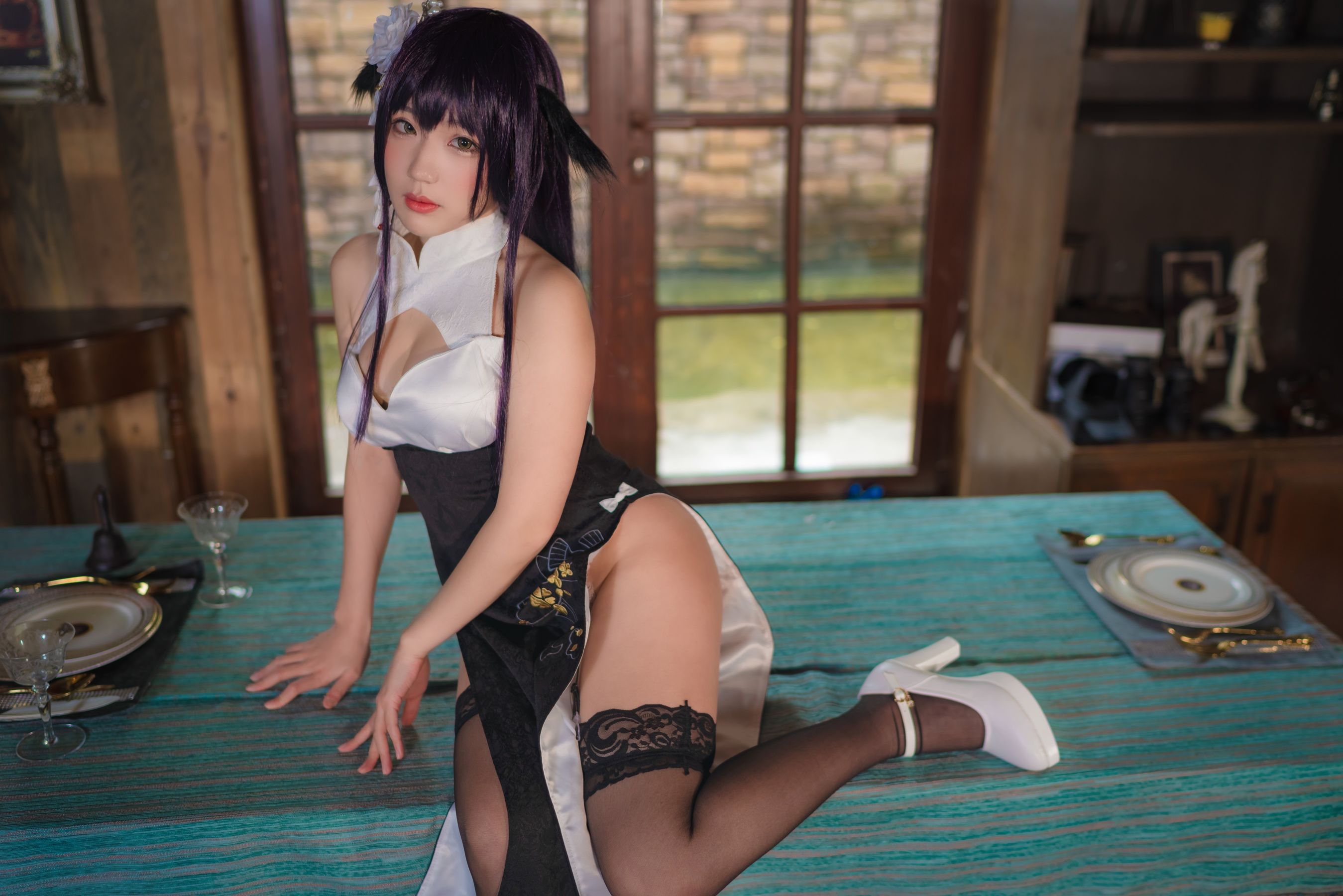 动漫博主Mime弥美 - 碧蓝航线 吾妻 旗袍-图7