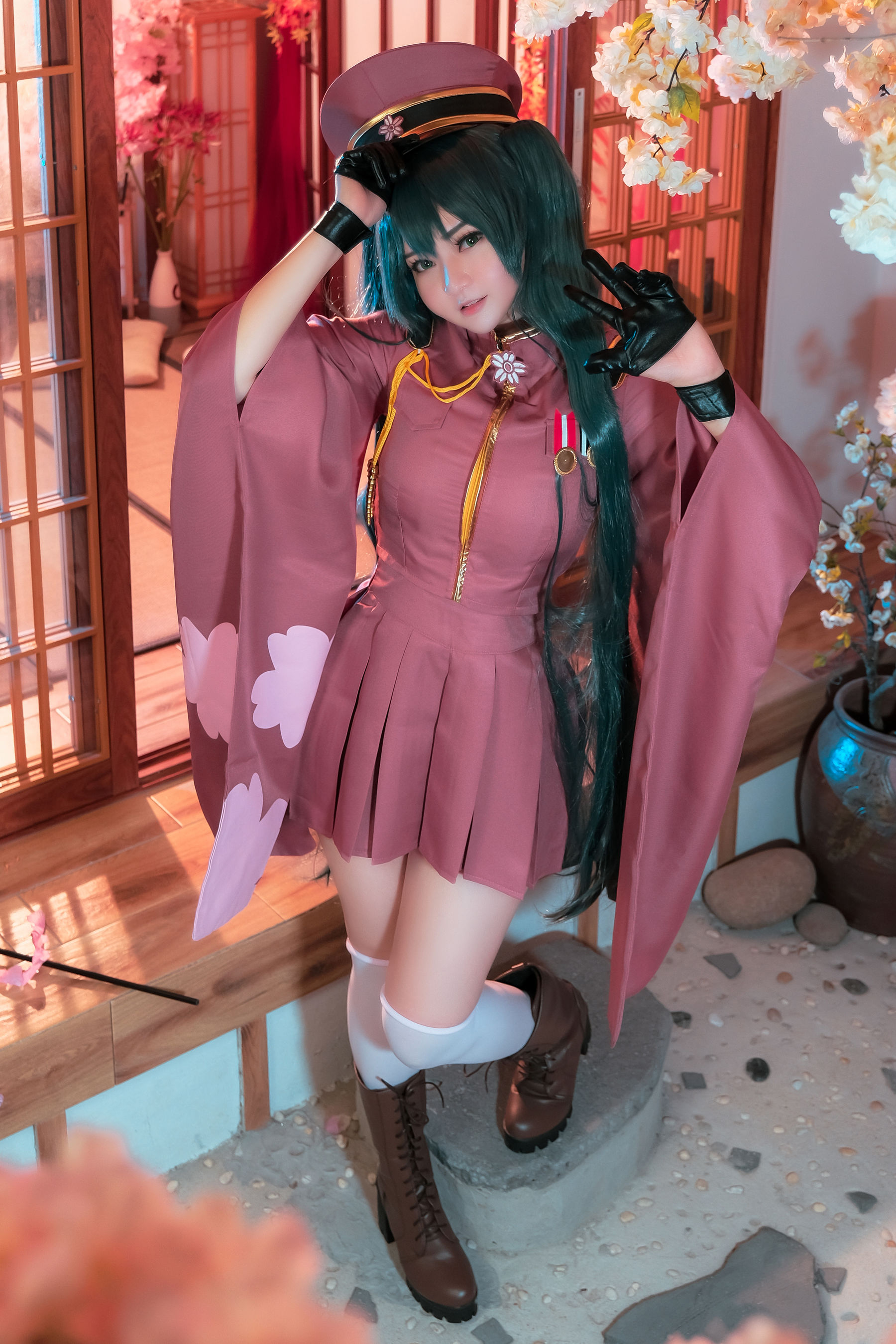 Coser小姐姐Potato Godzilla - Miku Senbonzakura-图0