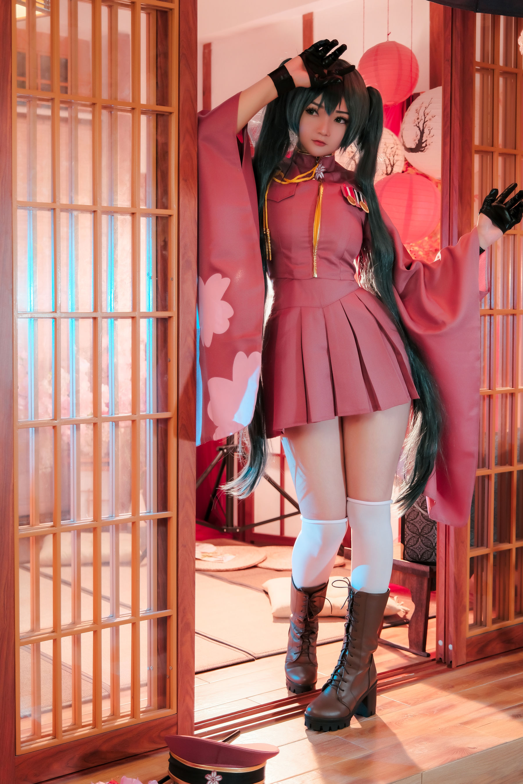 Coser小姐姐Potato Godzilla - Miku Senbonzakura-图15