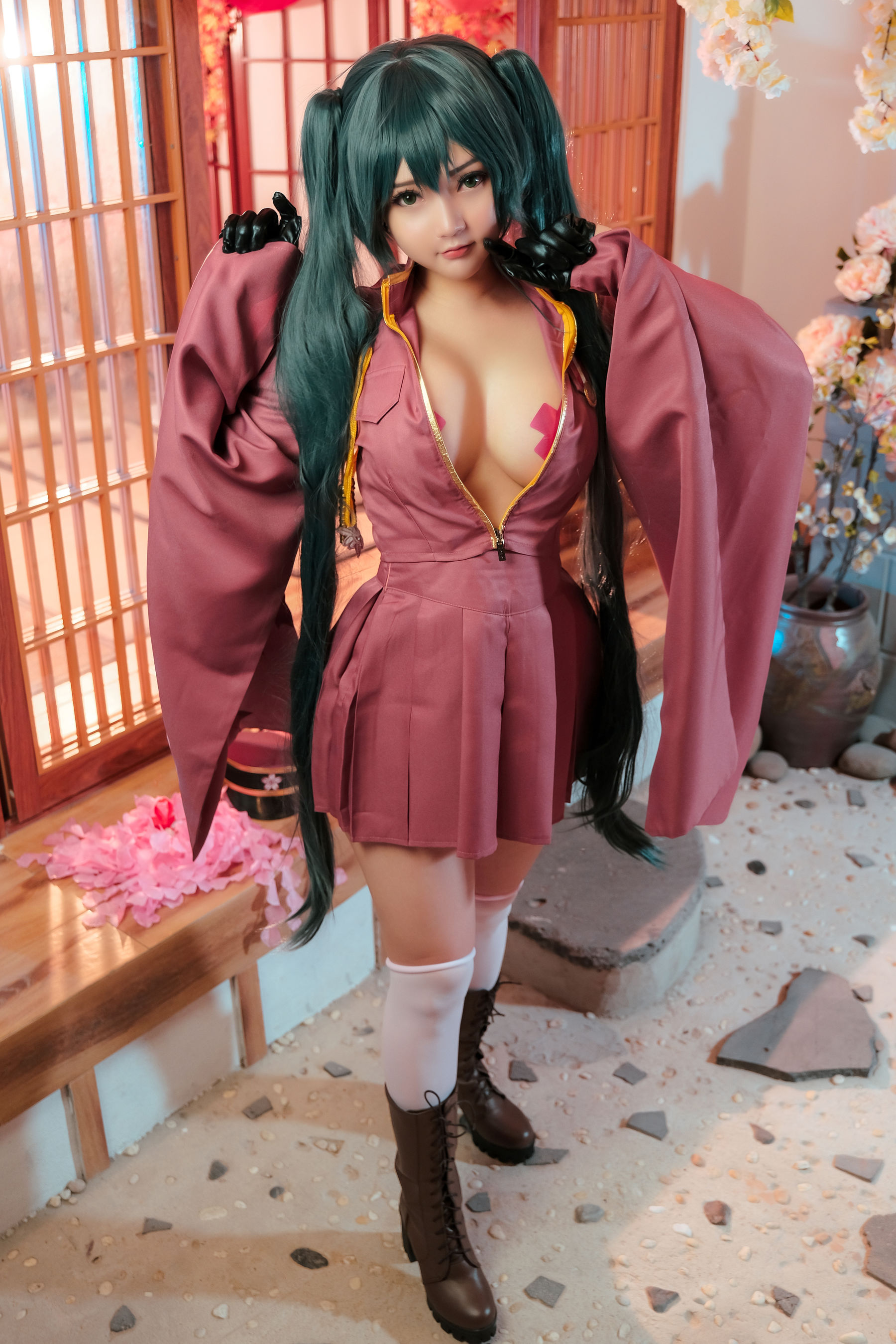 Coser小姐姐Potato Godzilla - Miku Senbonzakura-图20