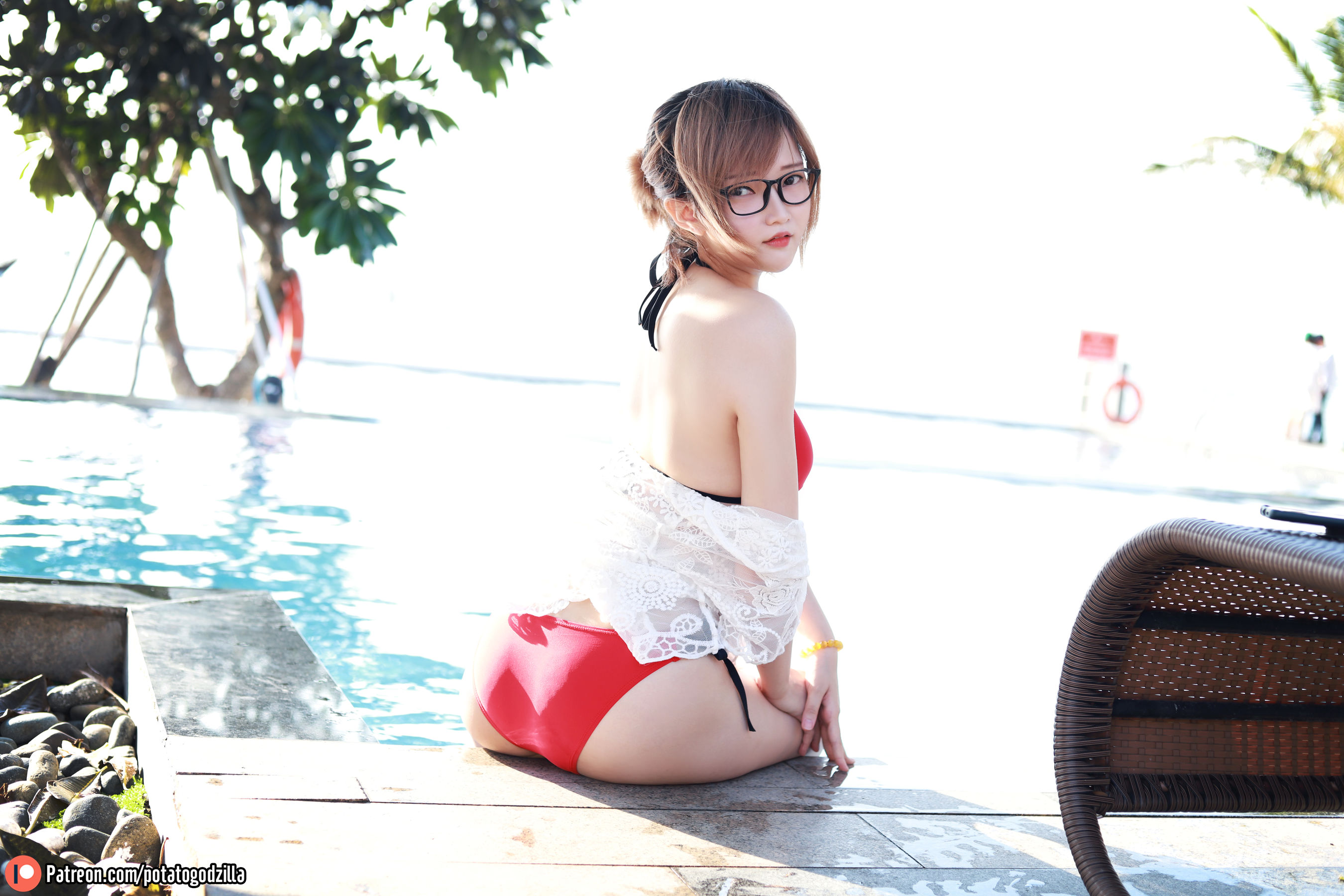 Coser小姐姐Potato Godzilla - Summer Dream-图4