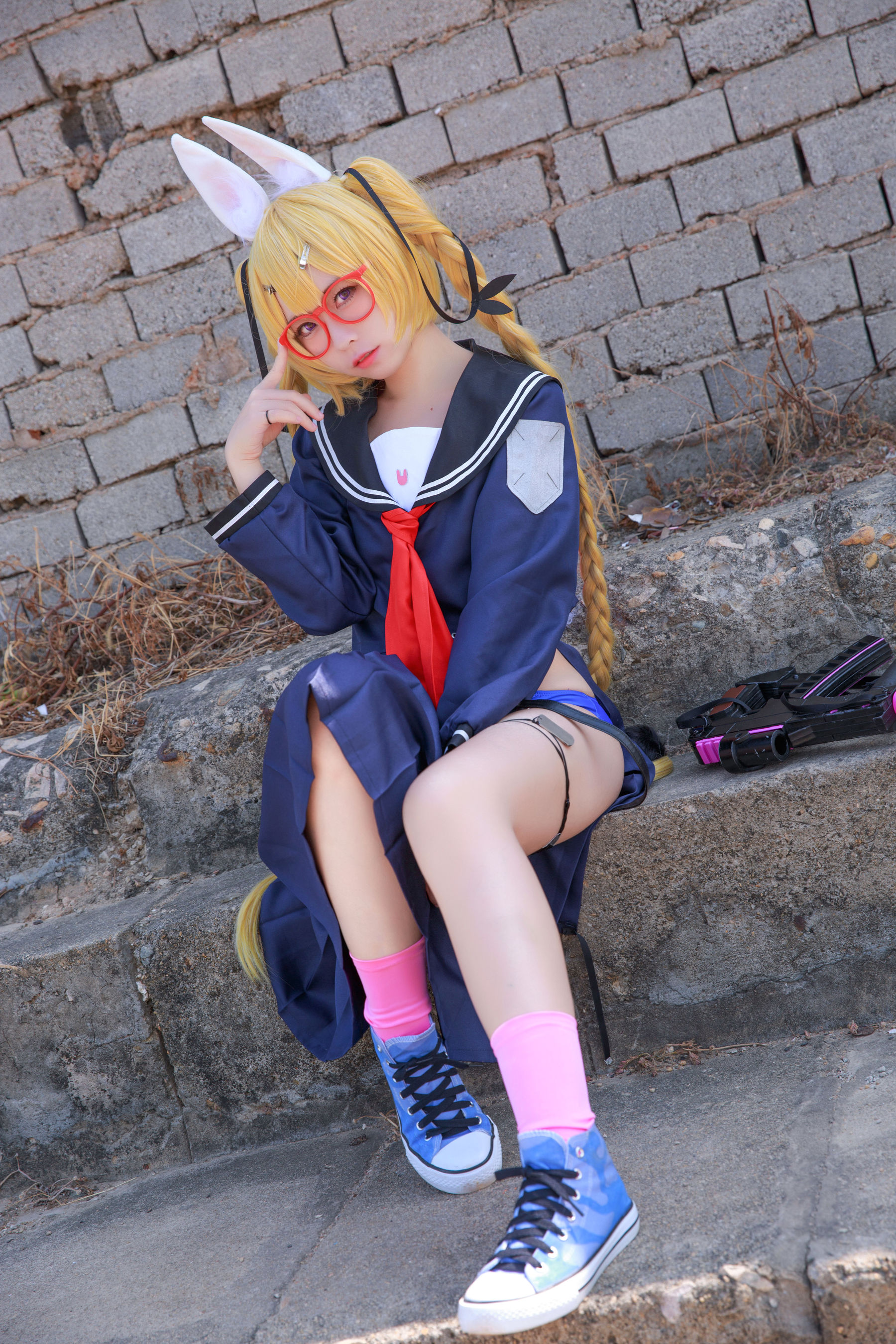 动漫博主G44不会受伤 - 旋风校服-图1