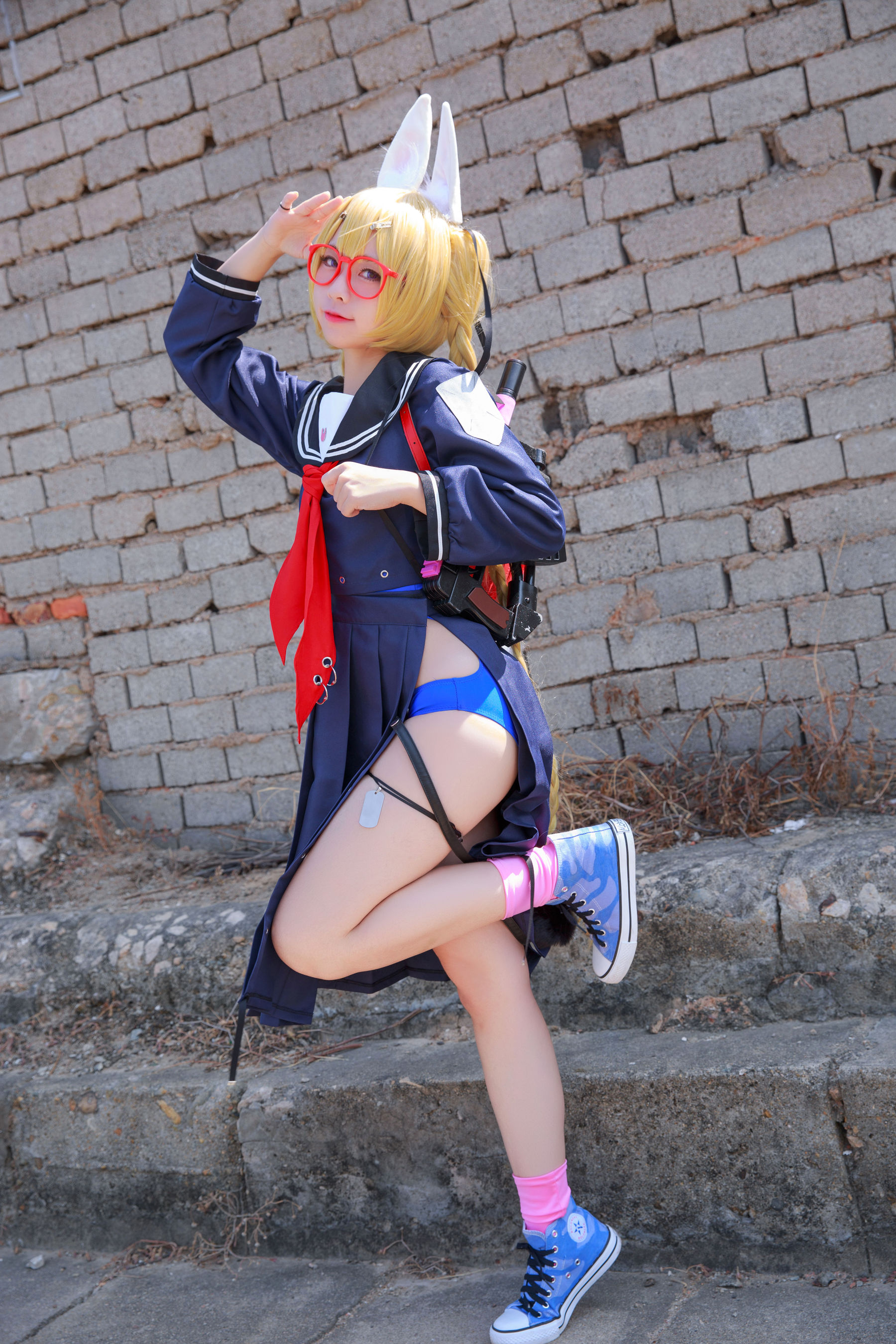 动漫博主G44不会受伤 - 旋风校服-图2