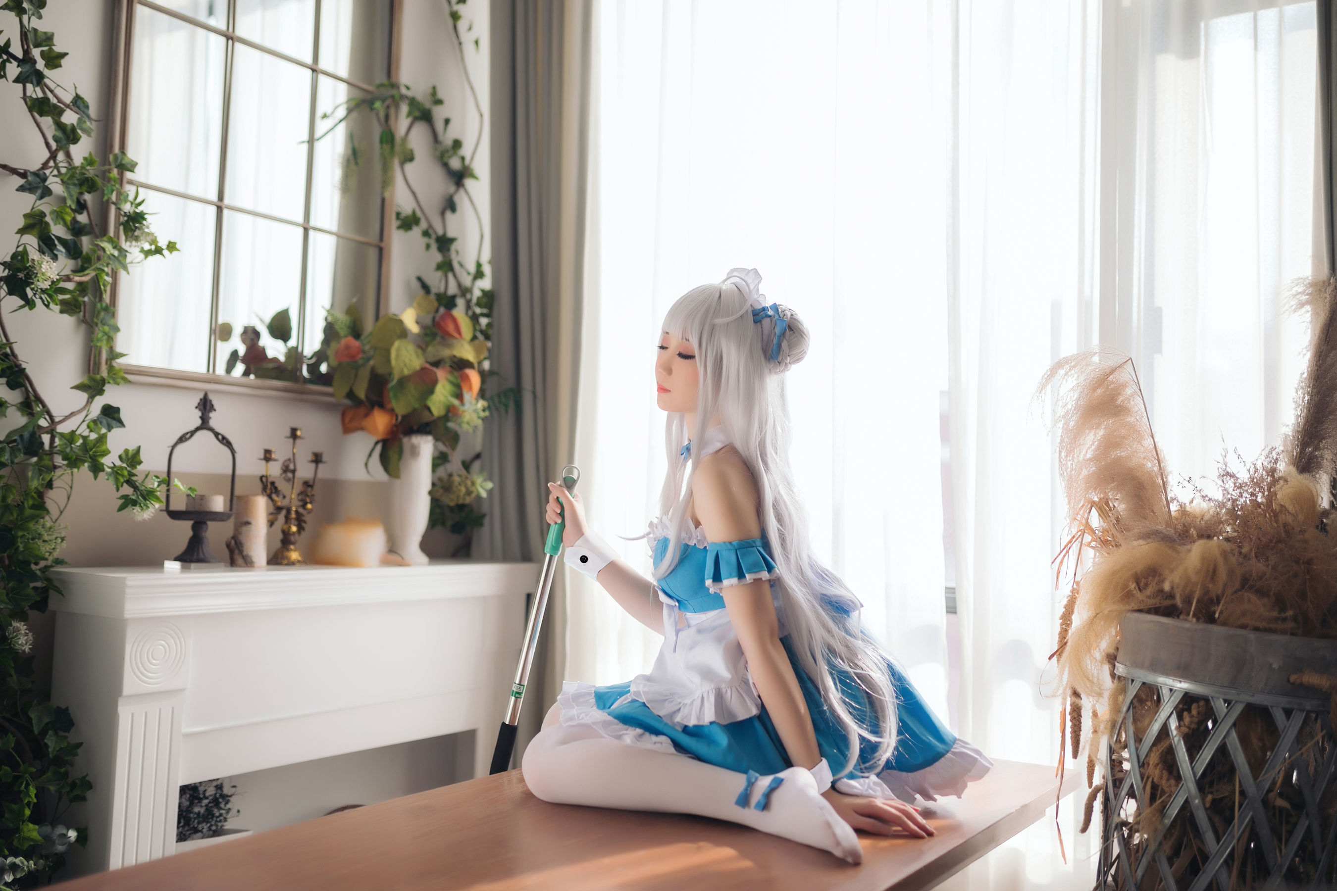 焖焖碳 - 小天鹅女仆-图23