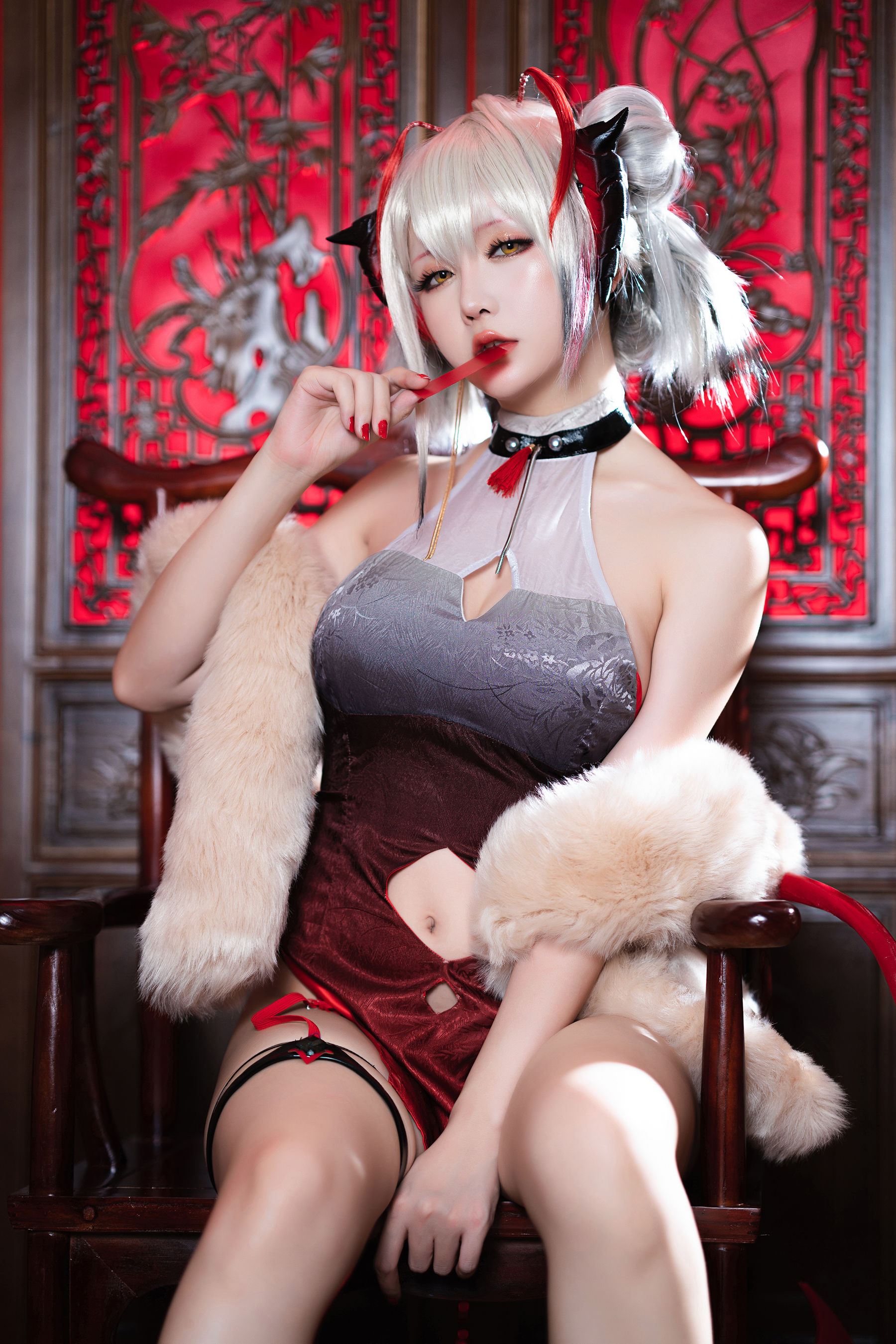 Coser小姐姐星之迟迟 - W-同人旗袍-图12