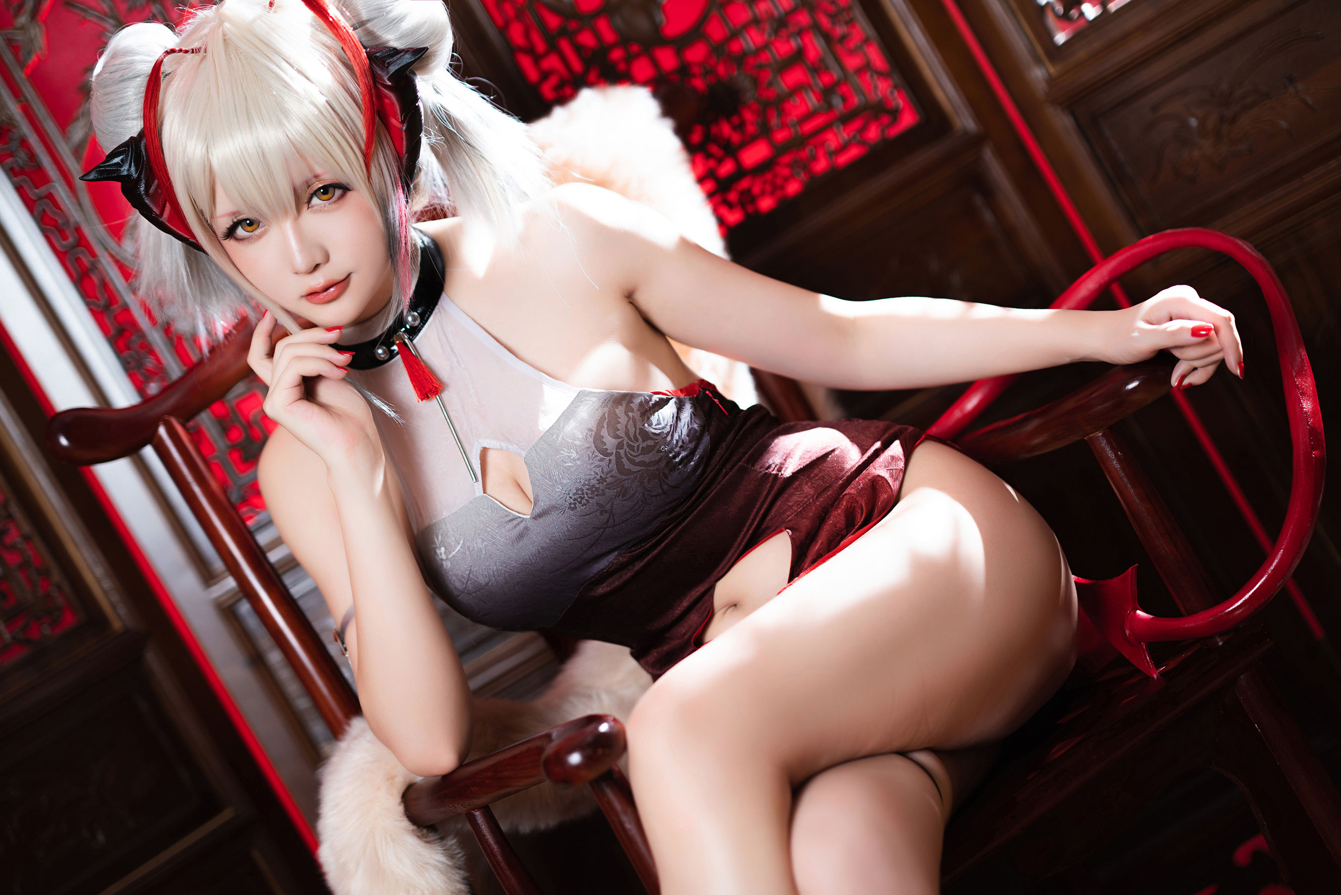 Coser小姐姐星之迟迟 - W-同人旗袍-图15