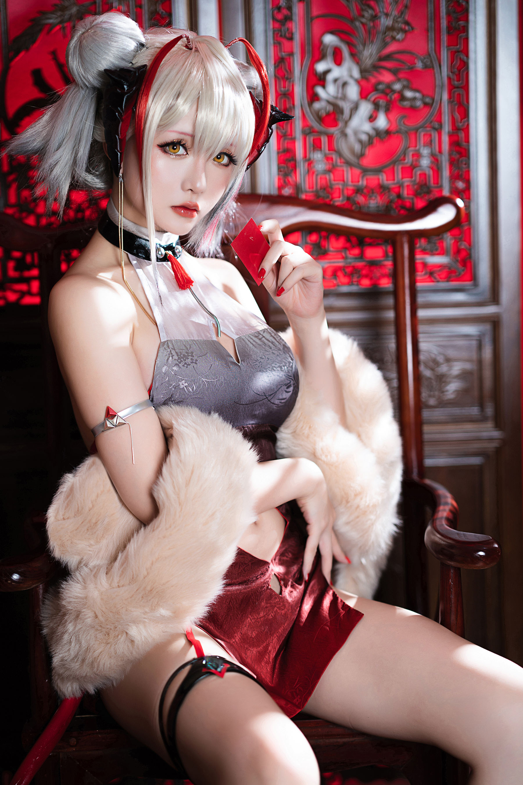 Coser小姐姐星之迟迟 - W-同人旗袍-图28