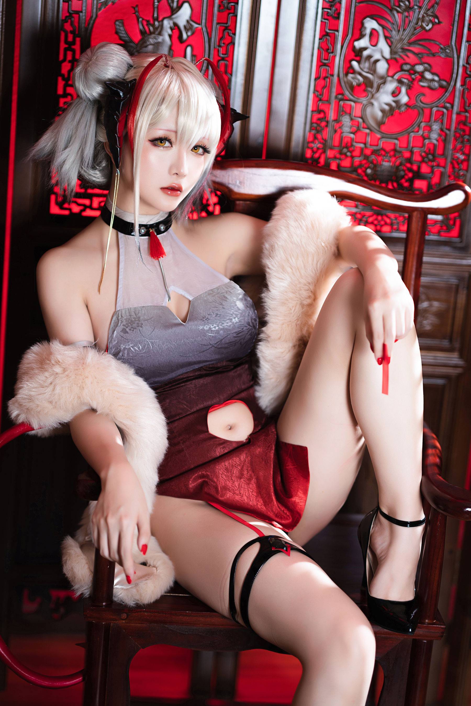 Coser小姐姐星之迟迟 - W-同人旗袍-图29