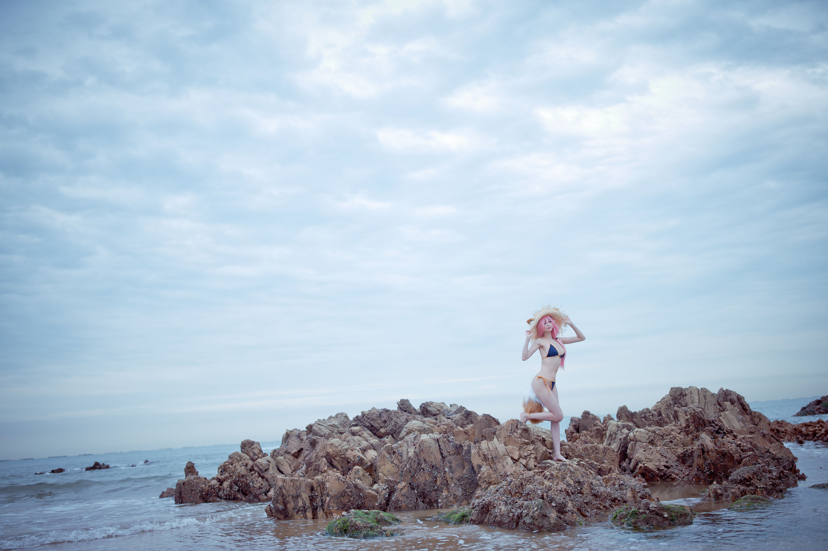 周叽是可爱兔兔 - 小玉泳装-图9