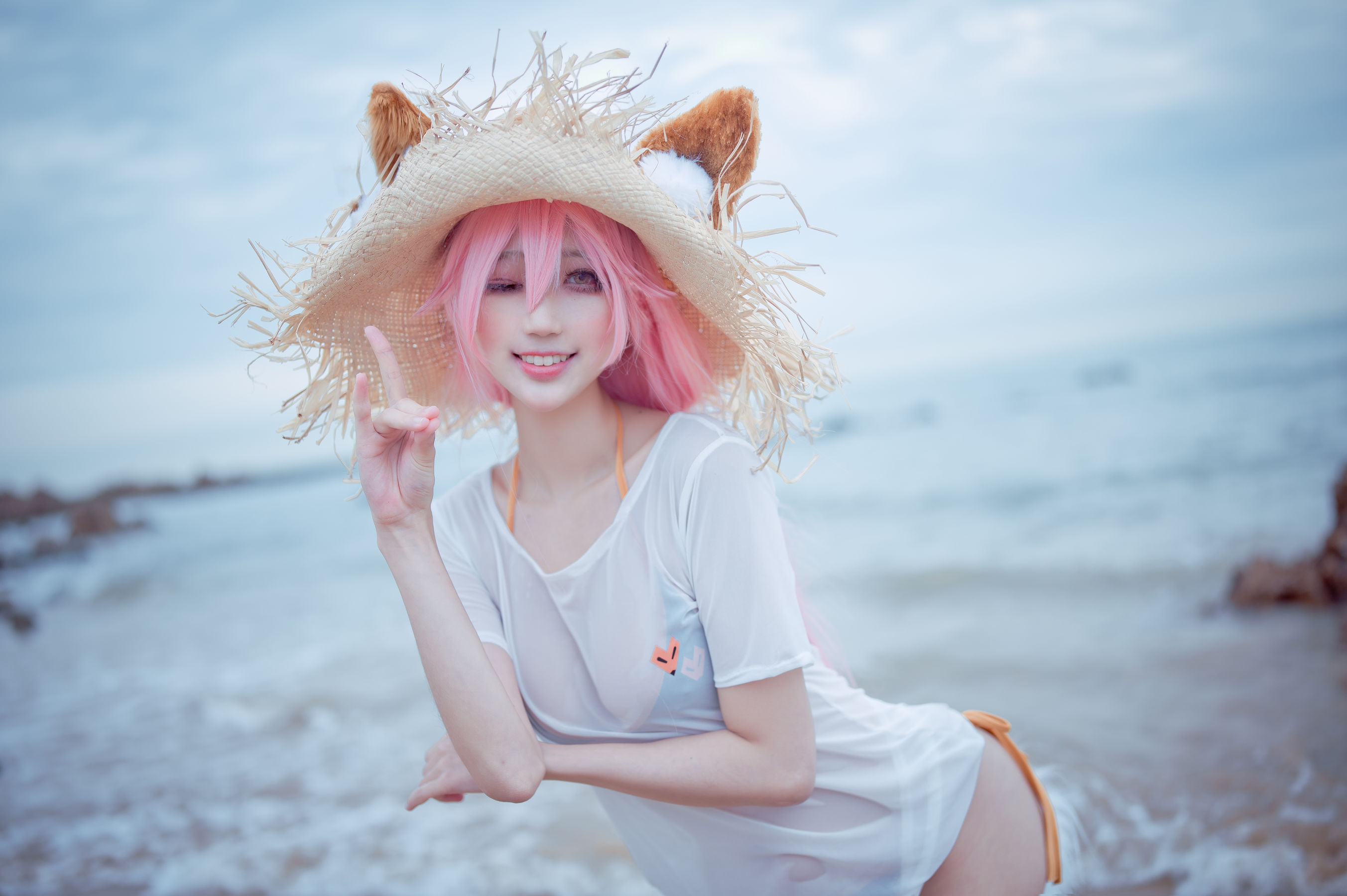 周叽是可爱兔兔 - 小玉泳装-图11