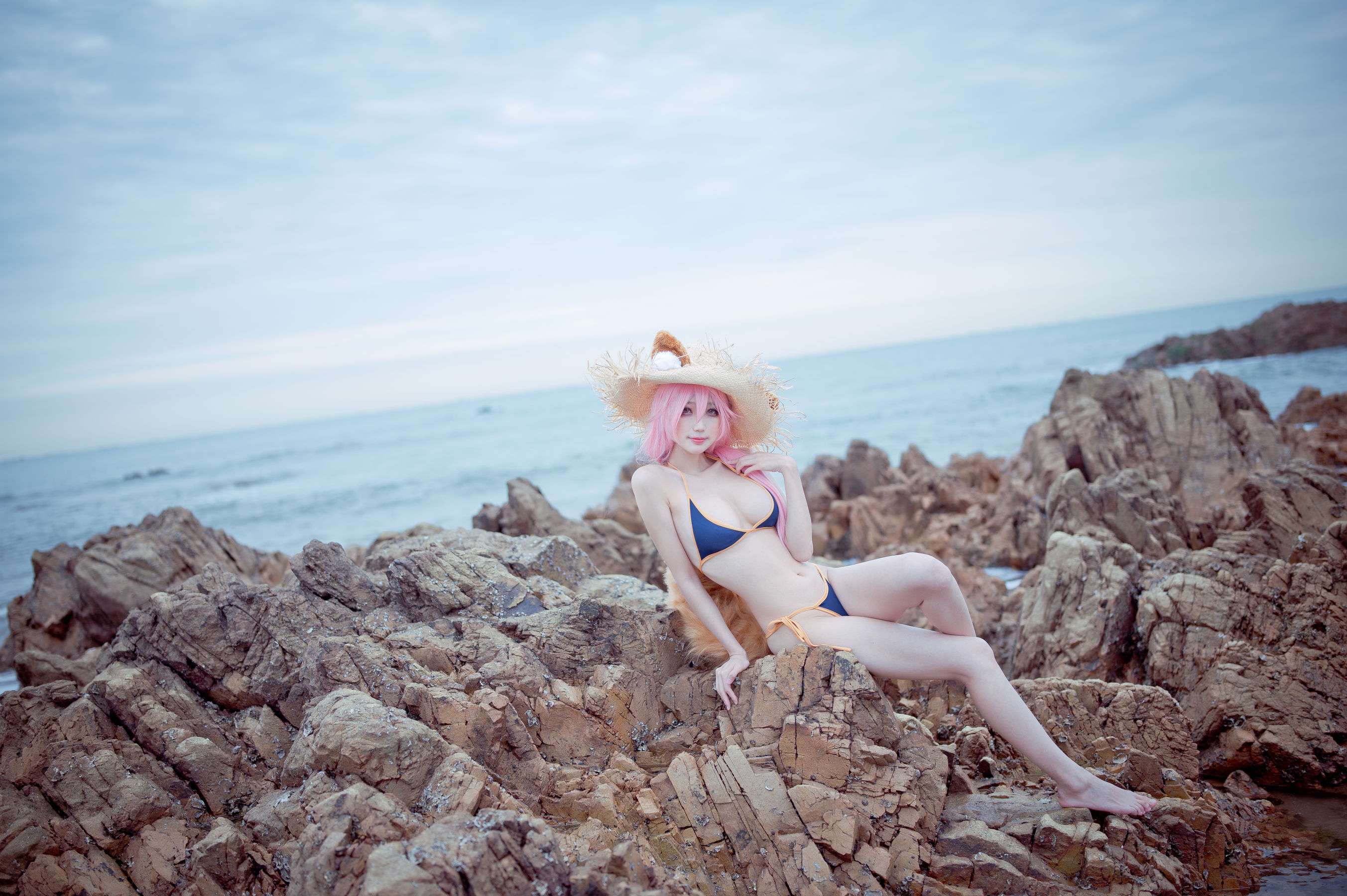 周叽是可爱兔兔 - 小玉泳装-图13