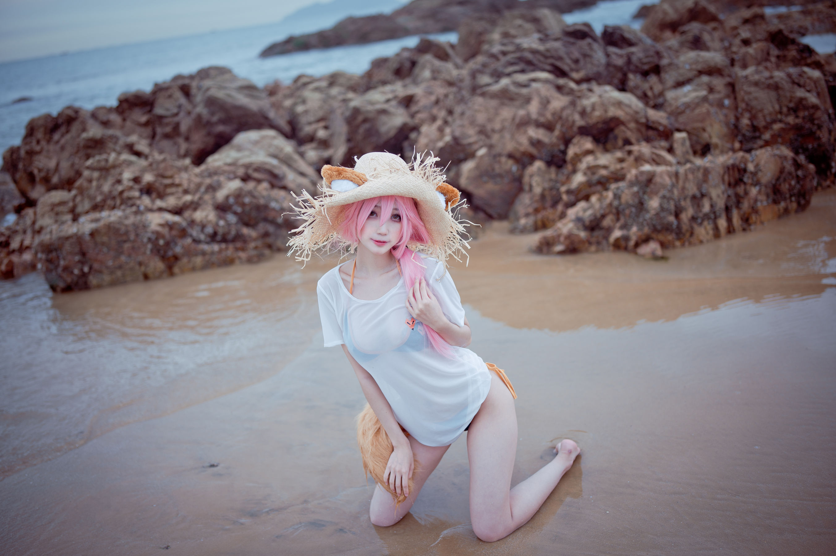 周叽是可爱兔兔 - 小玉泳装-图18