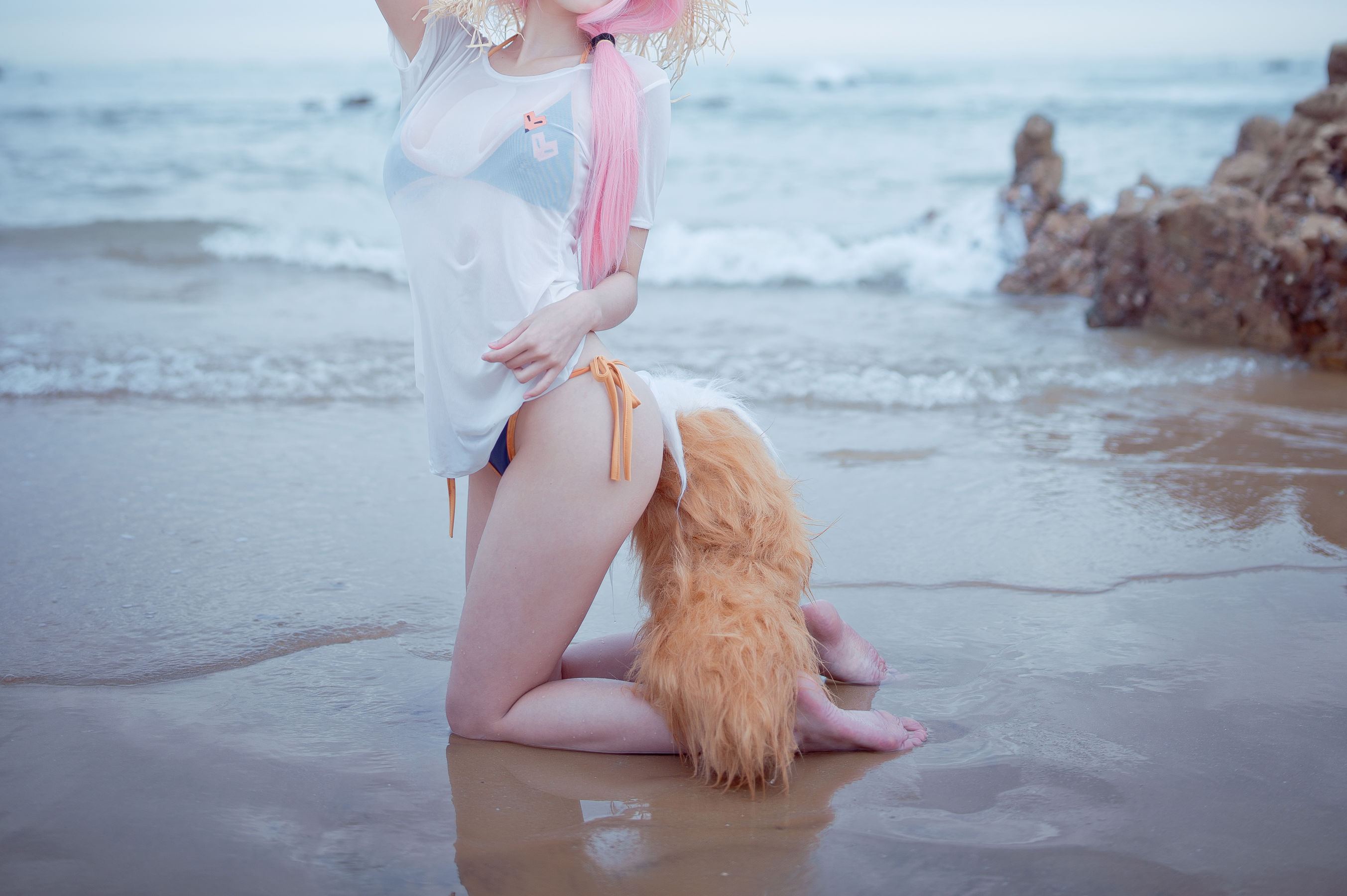 周叽是可爱兔兔 - 小玉泳装-图20