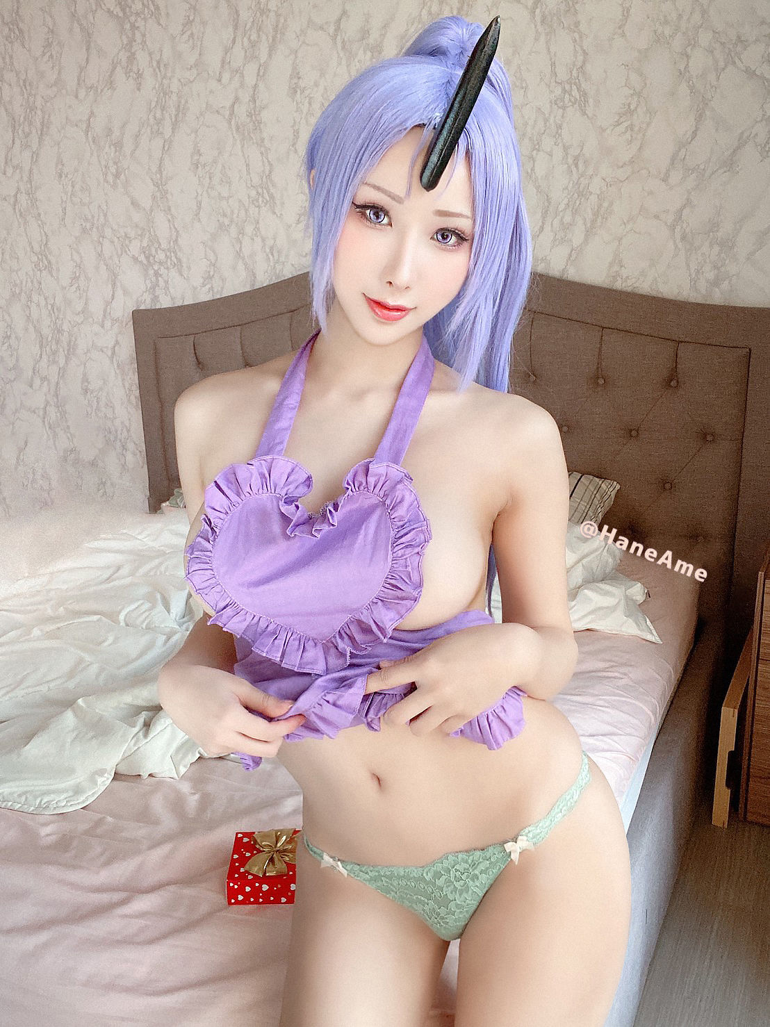 Hane Ame 雨波写真 - 史莱姆紫苑-图20