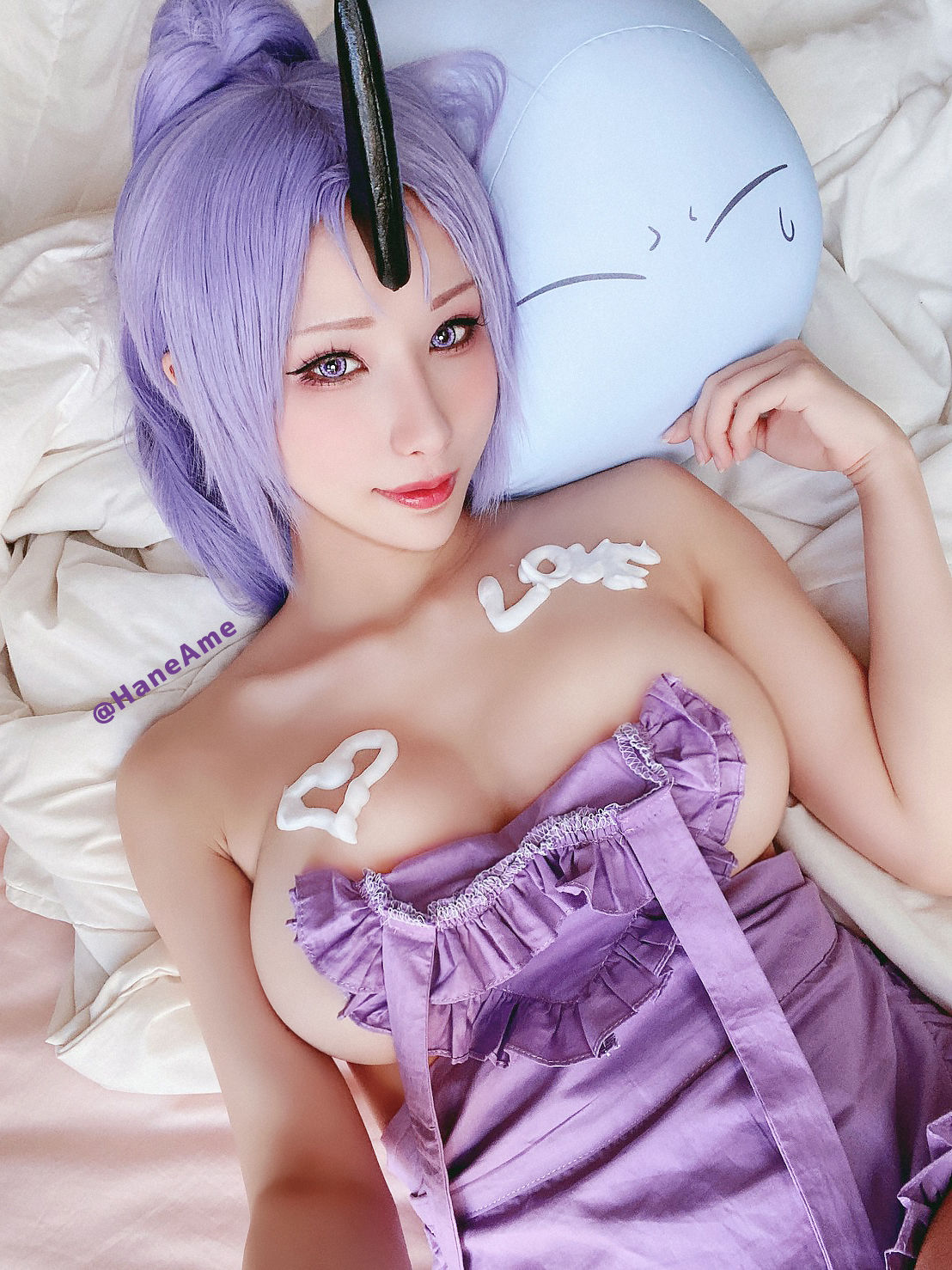 Hane Ame 雨波写真 - 史莱姆紫苑-图22