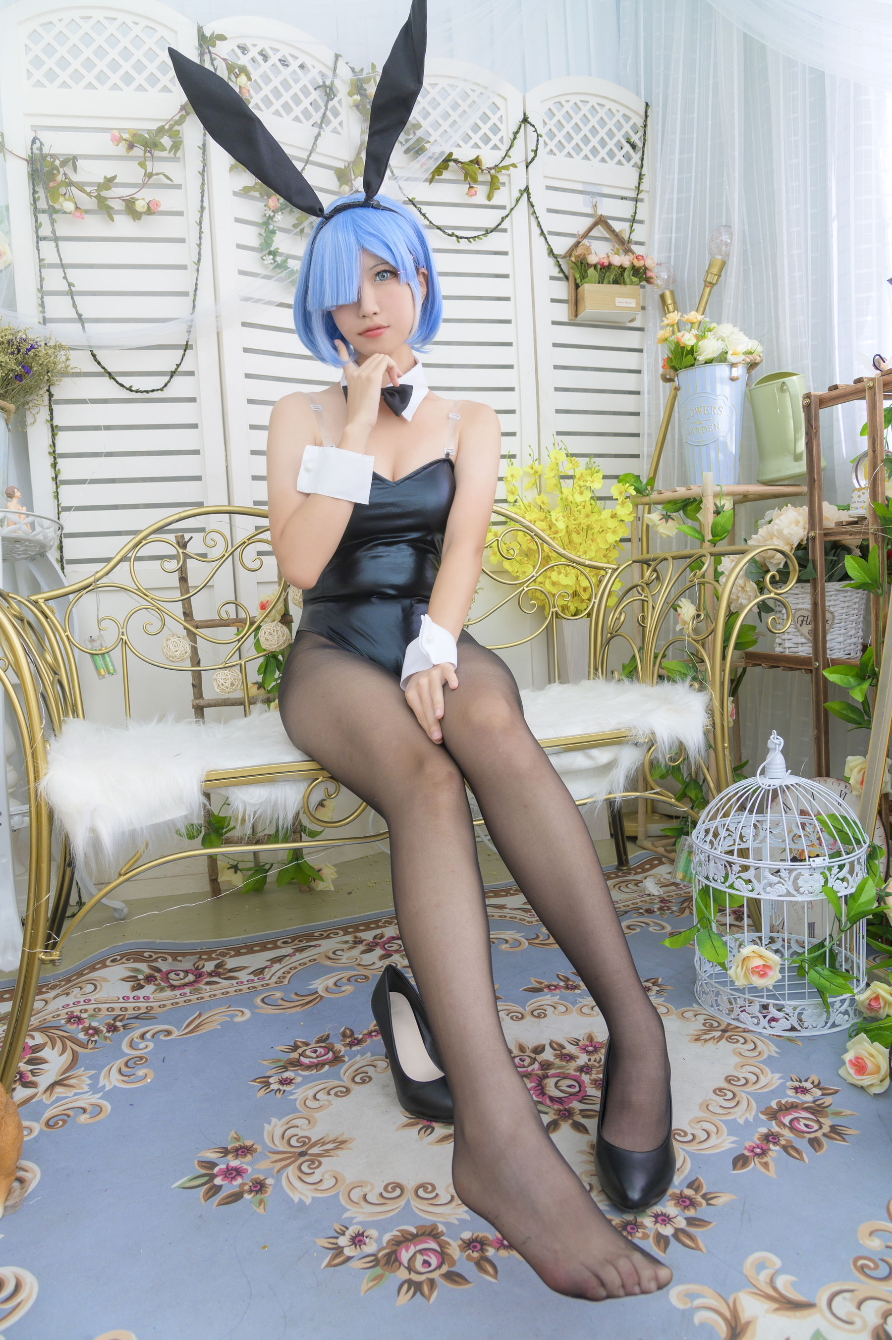 大米米球 - 蕾姆兔女郎-图0