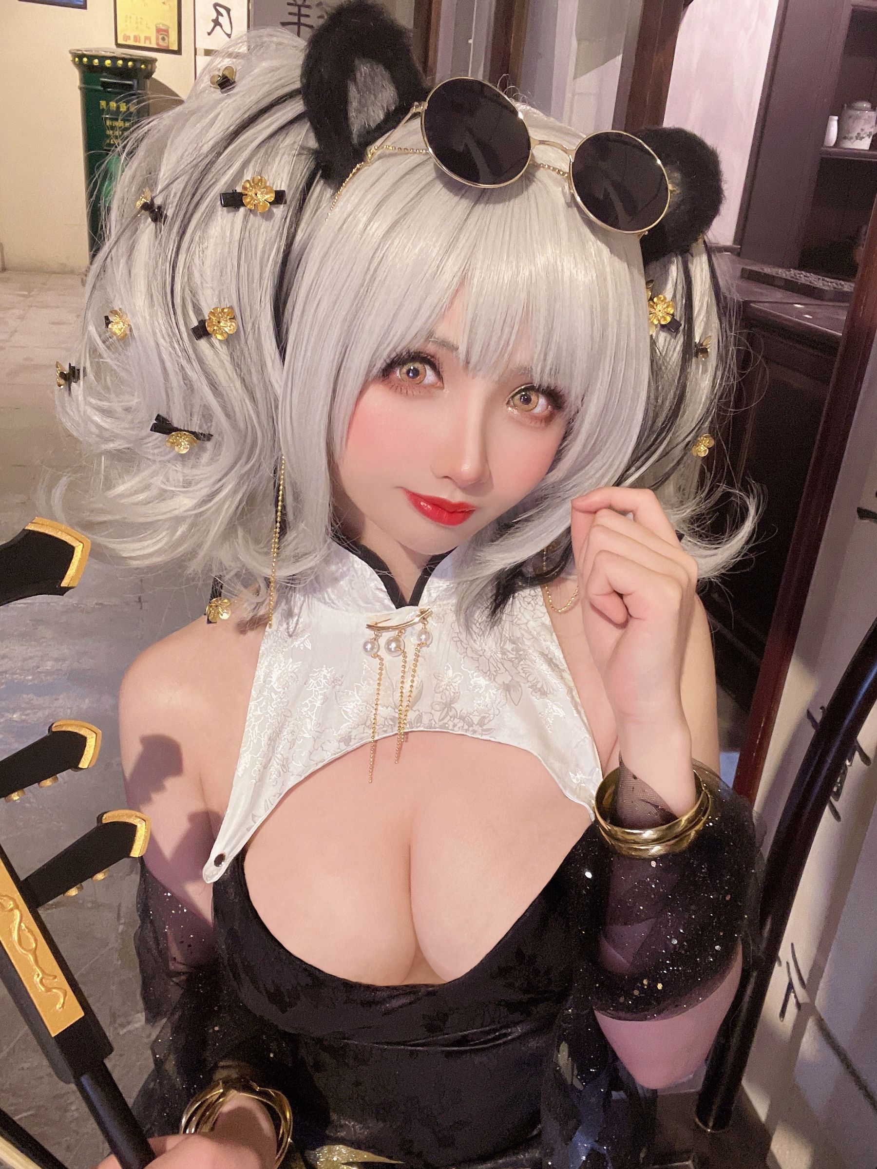 COS福利rioko凉凉子 - 食铁兽音乐会-图28