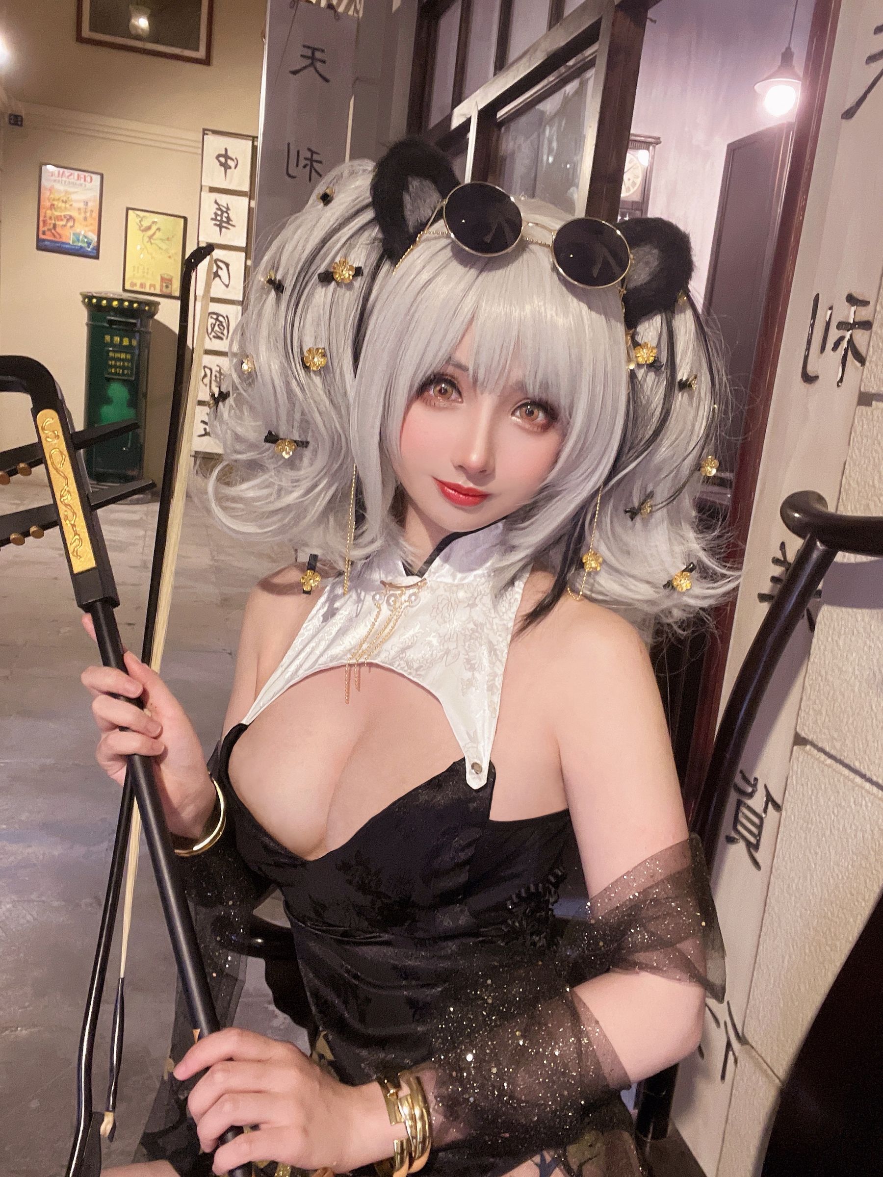 COS福利rioko凉凉子 - 食铁兽音乐会-图32