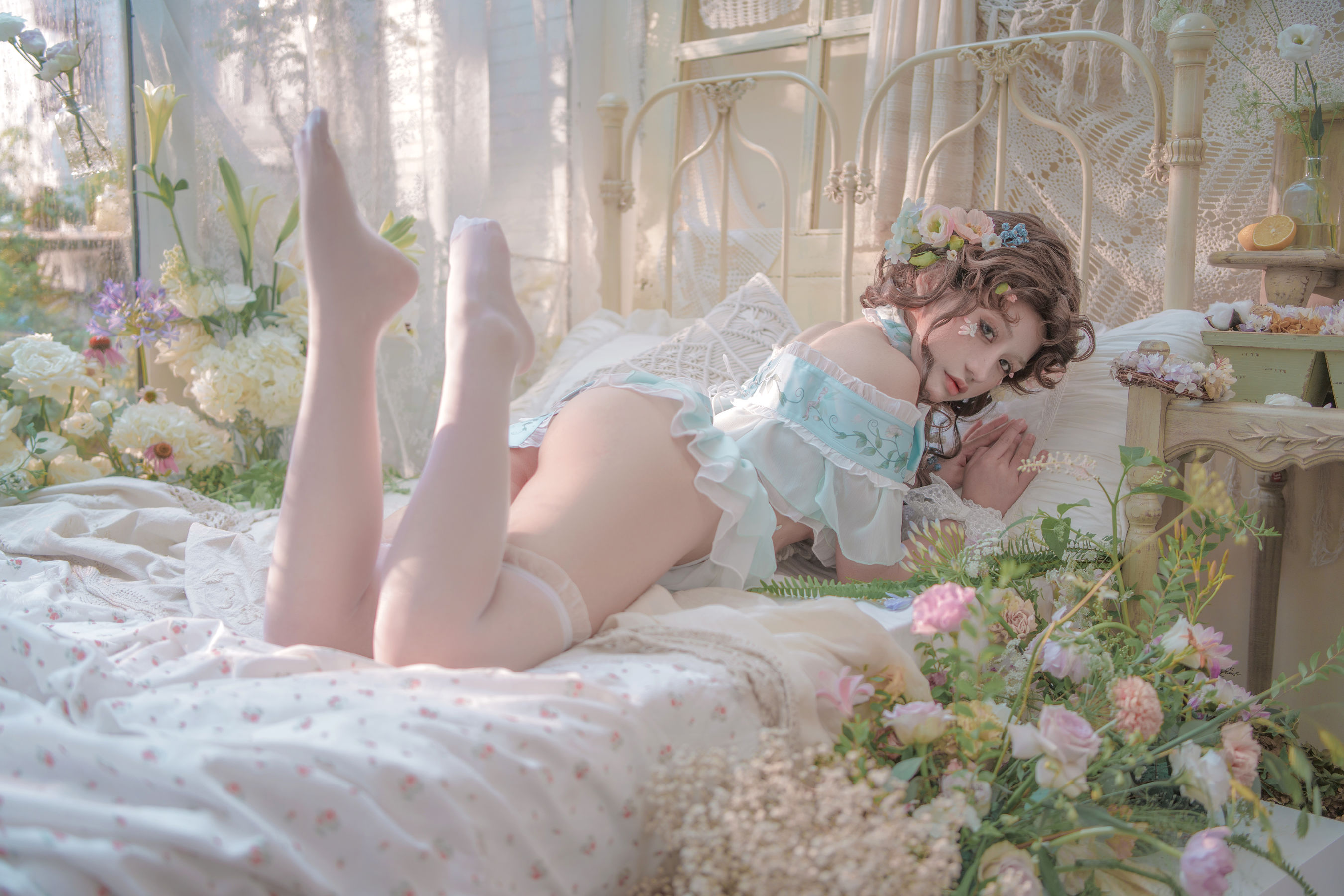 一笑芳香沁写真 - 豌豆公主-图1