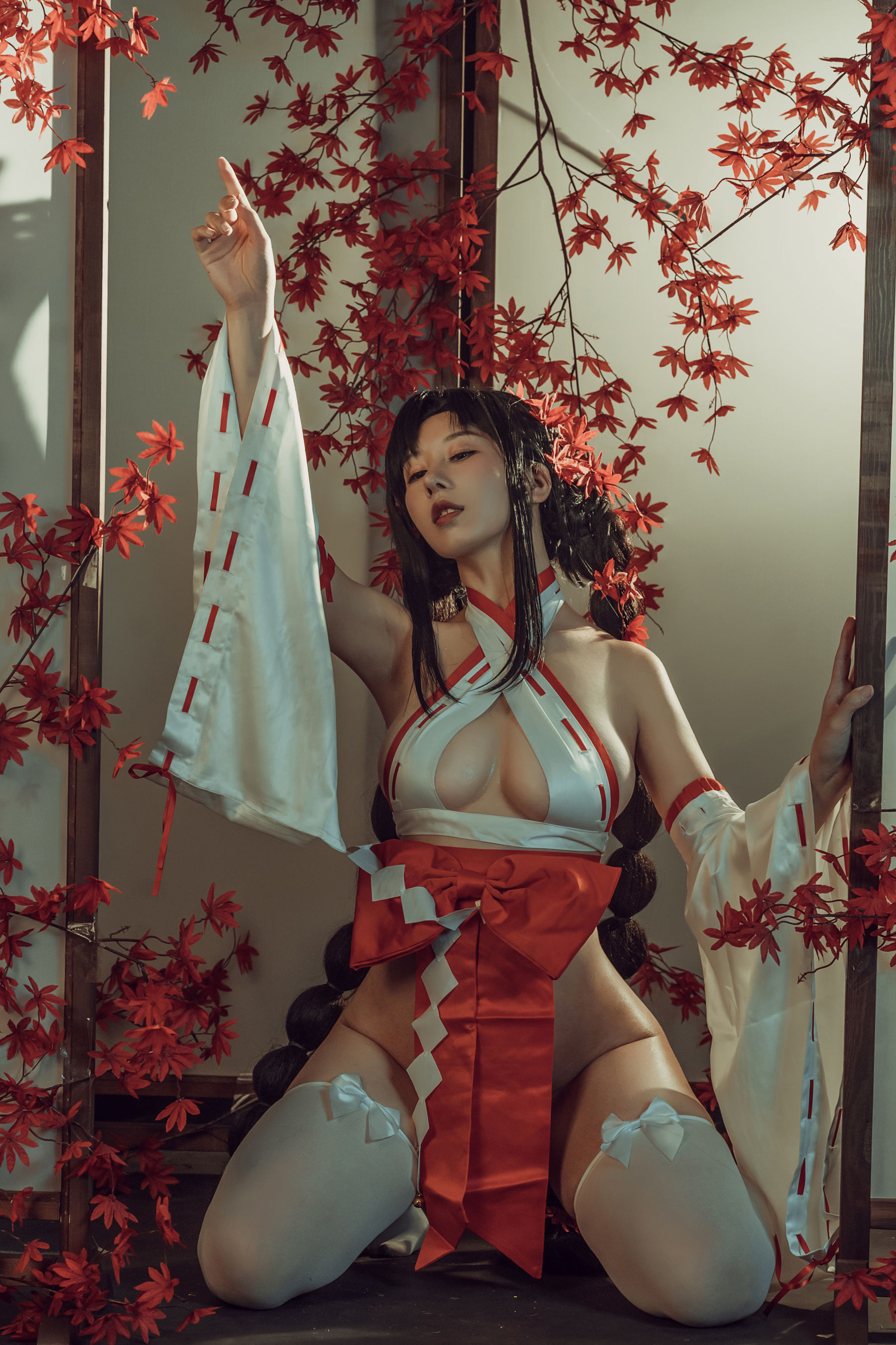 云溪溪 - 奶桃巫女-图4