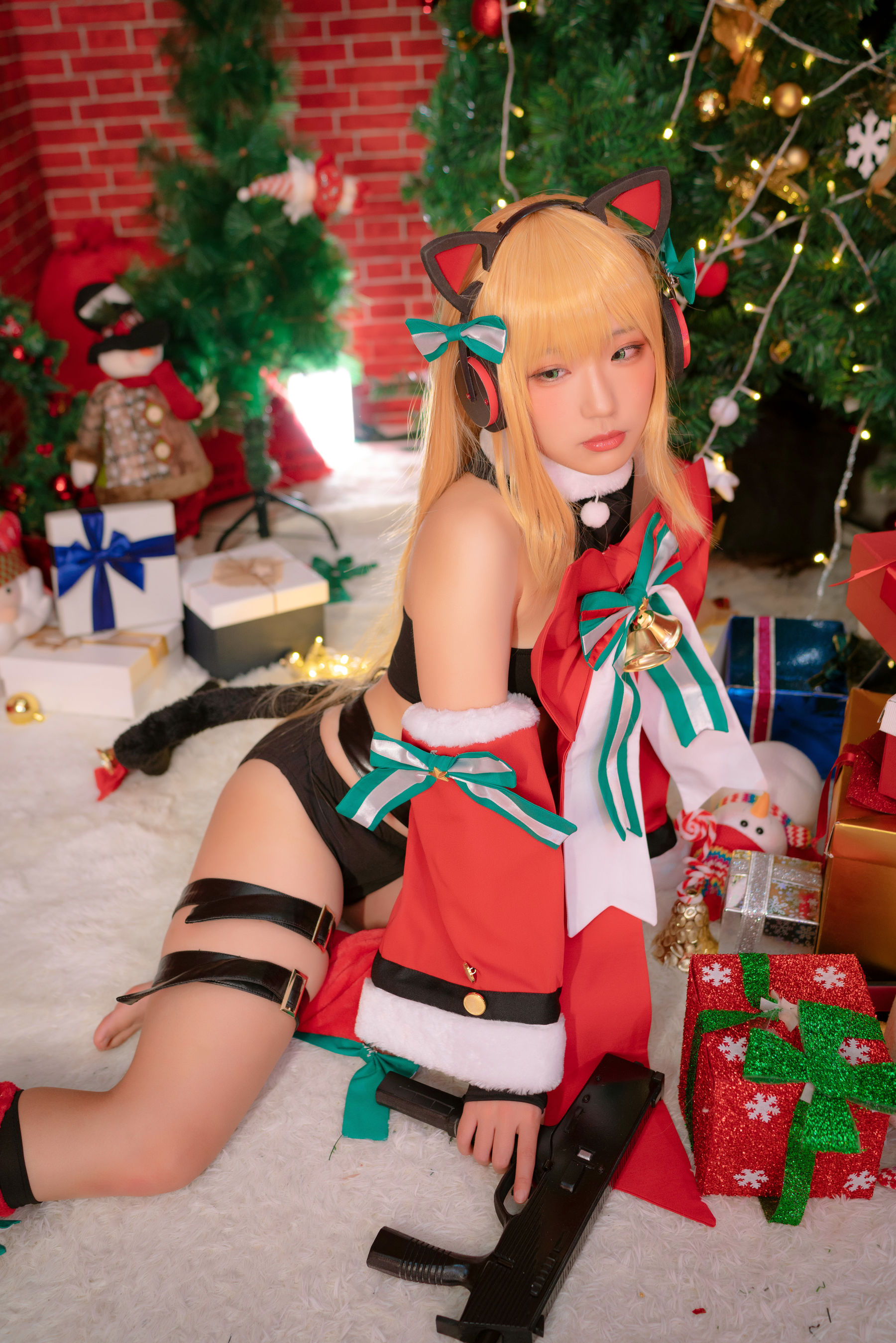 动漫博主Mime弥美 - 少女前线 TMP 圣诞节-图3
