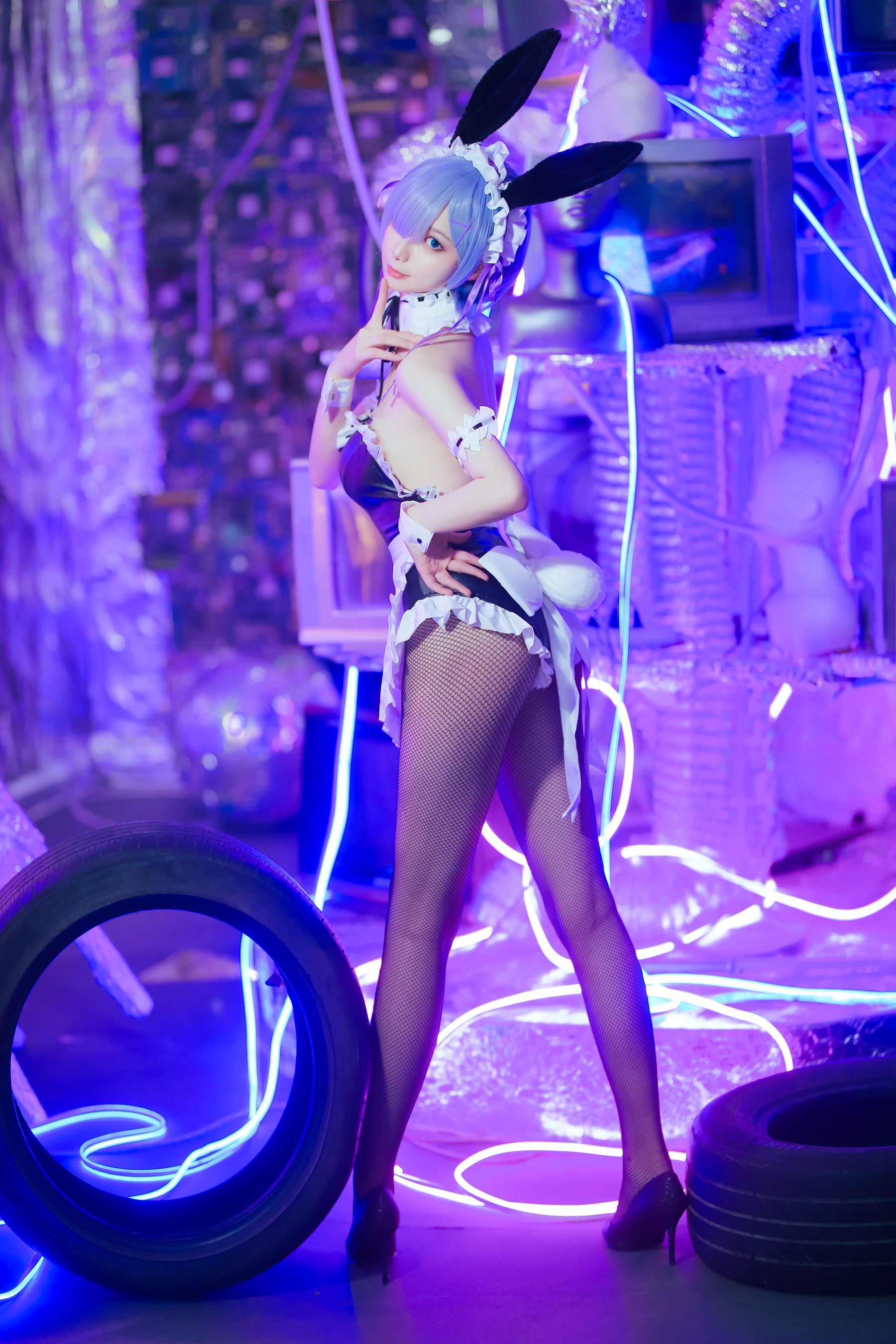 动漫博主封疆疆v - 蕾姆兔女郎-图16